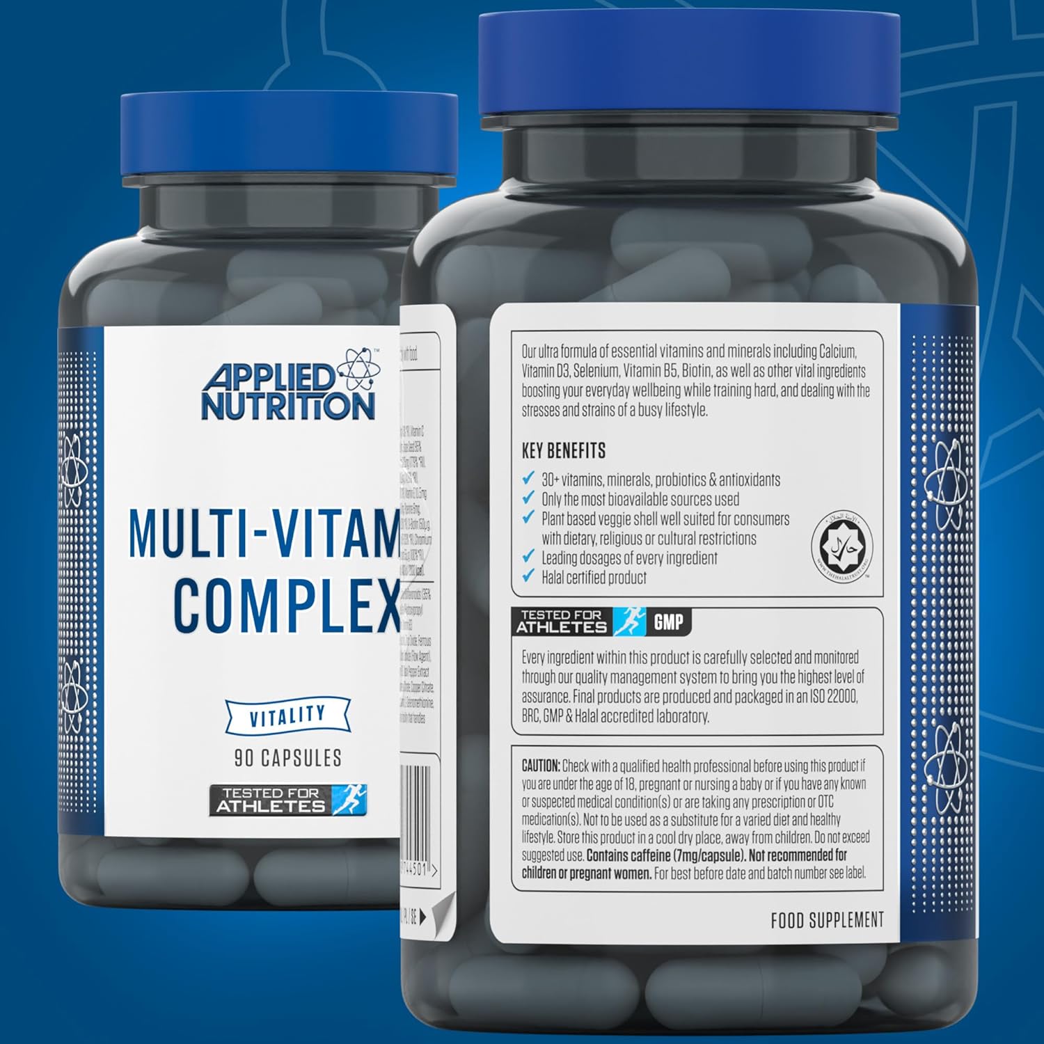 Applied Nutrition Multi Vitamin Complex - 90 Tablets for Daily Immune Support & Energy Boost | Essential Vitamins for Men & Women