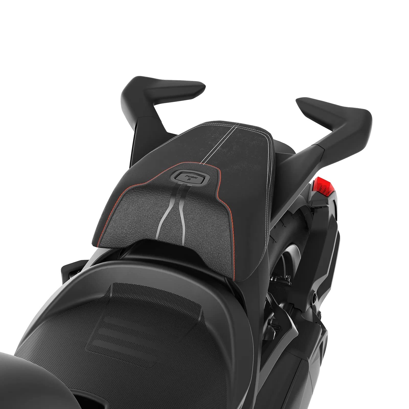 Can-Am Passenger Seat for Ryker (Black) 219401104 - Comfortable & Durable Backrest for Two-Up Riding - Perfect for Road Trips & Adventure Tours