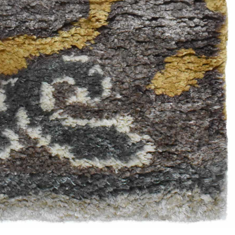 Handmade Dragon Design Hand-Knotted Wool Rug - Traditional Oriental Area Rug for Living Room, Bedroom & Home Decor
