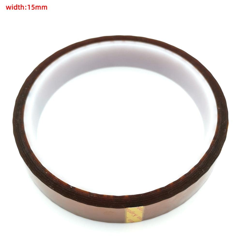 High Temperature Heat Resistant BGA Kapton Thermal Tape - 5mm x 33M Polyimide Insulating Adhesive Tape for Electronics, Soldering, PCB Repair & High Heat Applications
