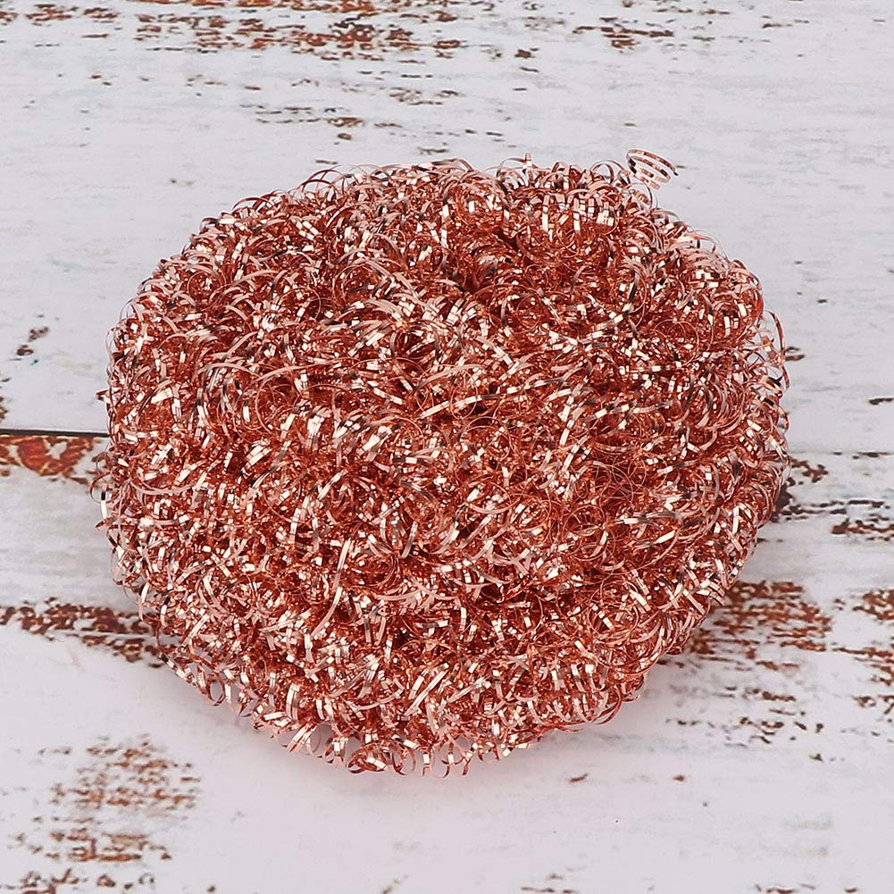 2Pcs Copper Tip Cleaner for Soldering Iron - Ball Type Solder Wire Cleaning Tool for Electronics Repair, DIY Projects & Jewelry Making