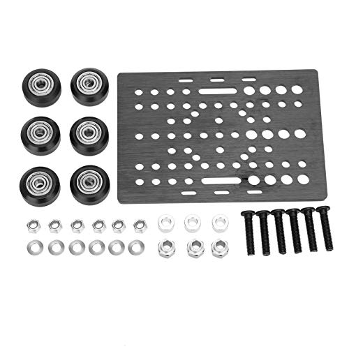 High-Quality 3D Printer Slide Plate Set - Corrosion Resistant Aluminum Build Plate with Stable Heat Resistance for Reliable Printing | Perfect for Industrial 3D Printing Applications & DIY Projects