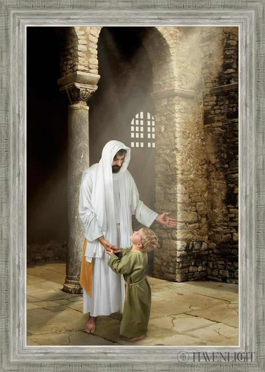 Feeling My Savior's Love - Inspirational Christian Wall Art Decor for Home, Church & Office - Perfect for Religious Gifts & Spiritual Encouragement
