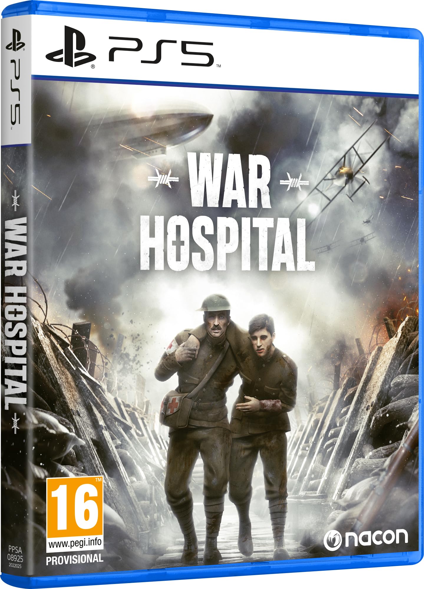 War Hospital PS5 Game - Realistic WW1 Medical Simulation & Strategy | Immersive Historical Experience for Gamers & History Enthusiasts | Perfect for Single-Player Campaigns & WW1-Themed Gaming Nights