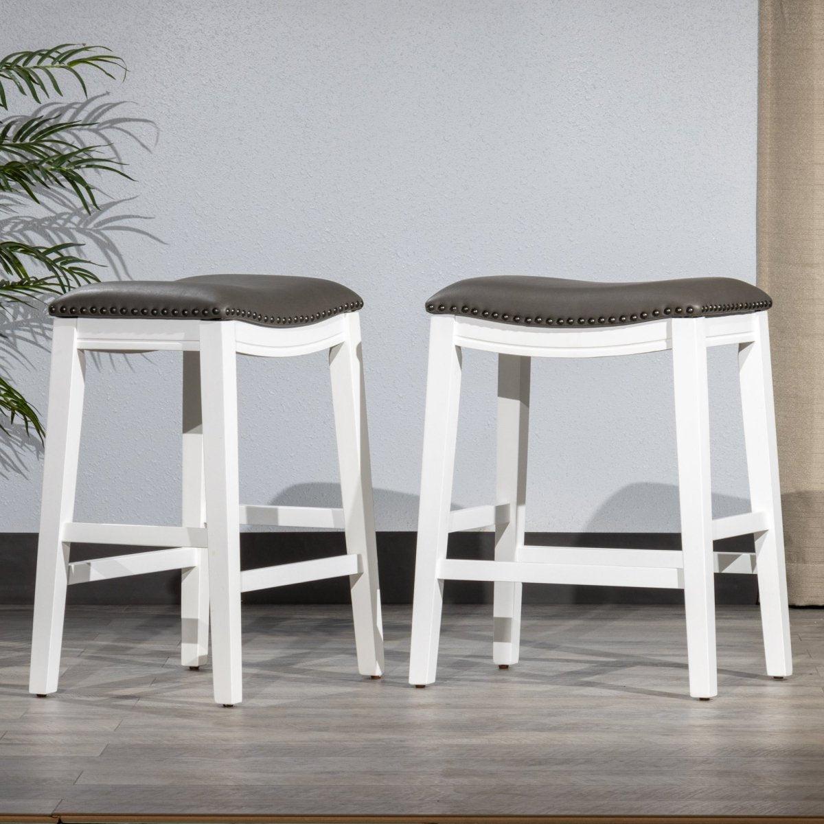 DTY Indoor Living Aurora Saddle Stool - 25