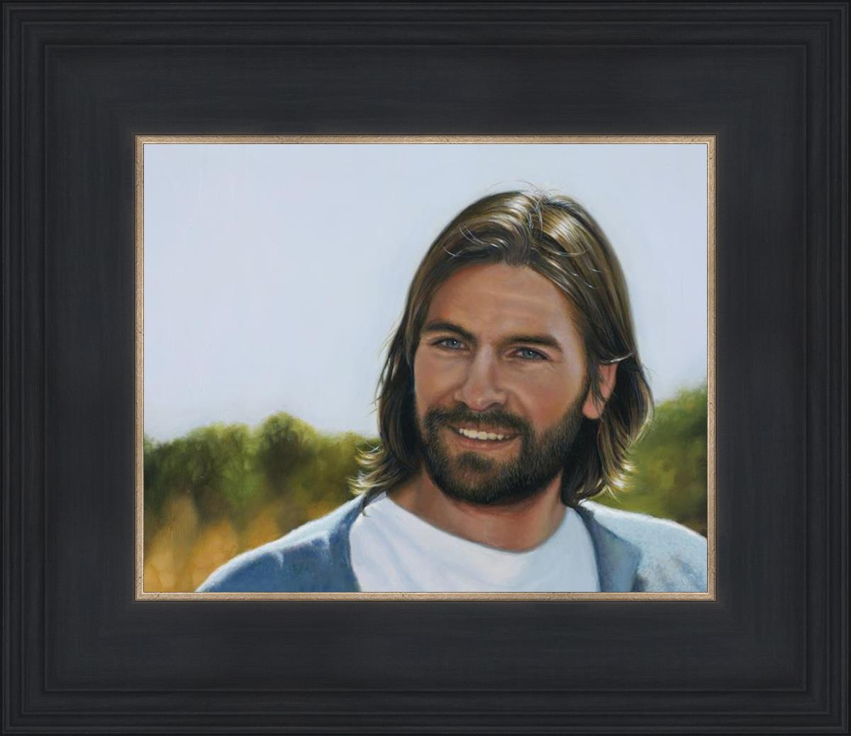 Abide With Me by Liz Lemon Swindle - Inspirational Christian Art Print for Home, Office & Church Decor - Perfect for Gifts, Wall Art & Spiritual Encouragement