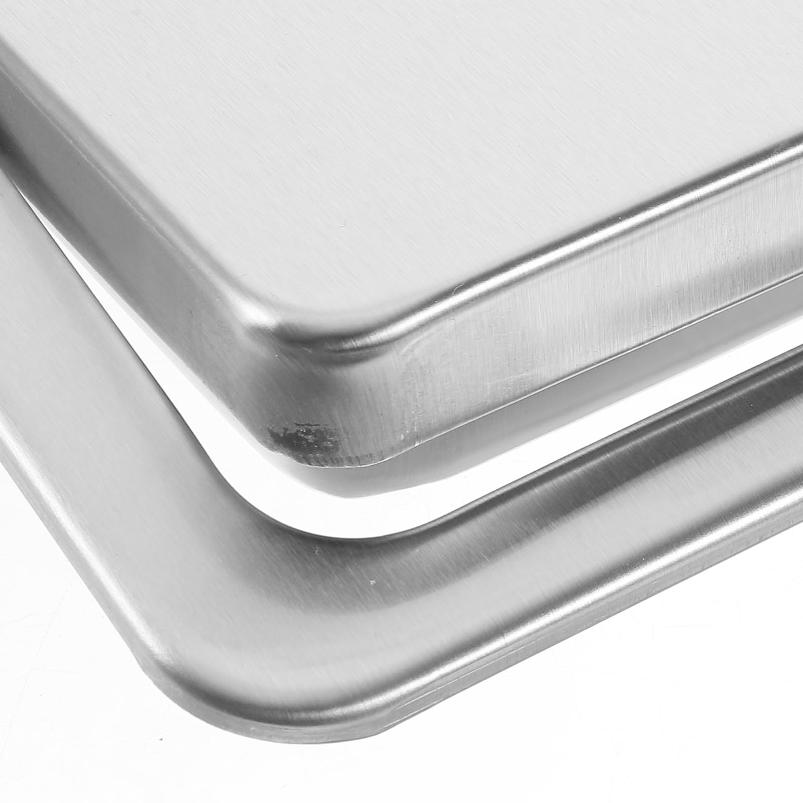 Stainless Steel Recessed Countertop Trash Chute Lid - Swing Flap Cover for Waste Disposal | Durable & Balanced Design for Kitchen, Office, or Bathroom Use