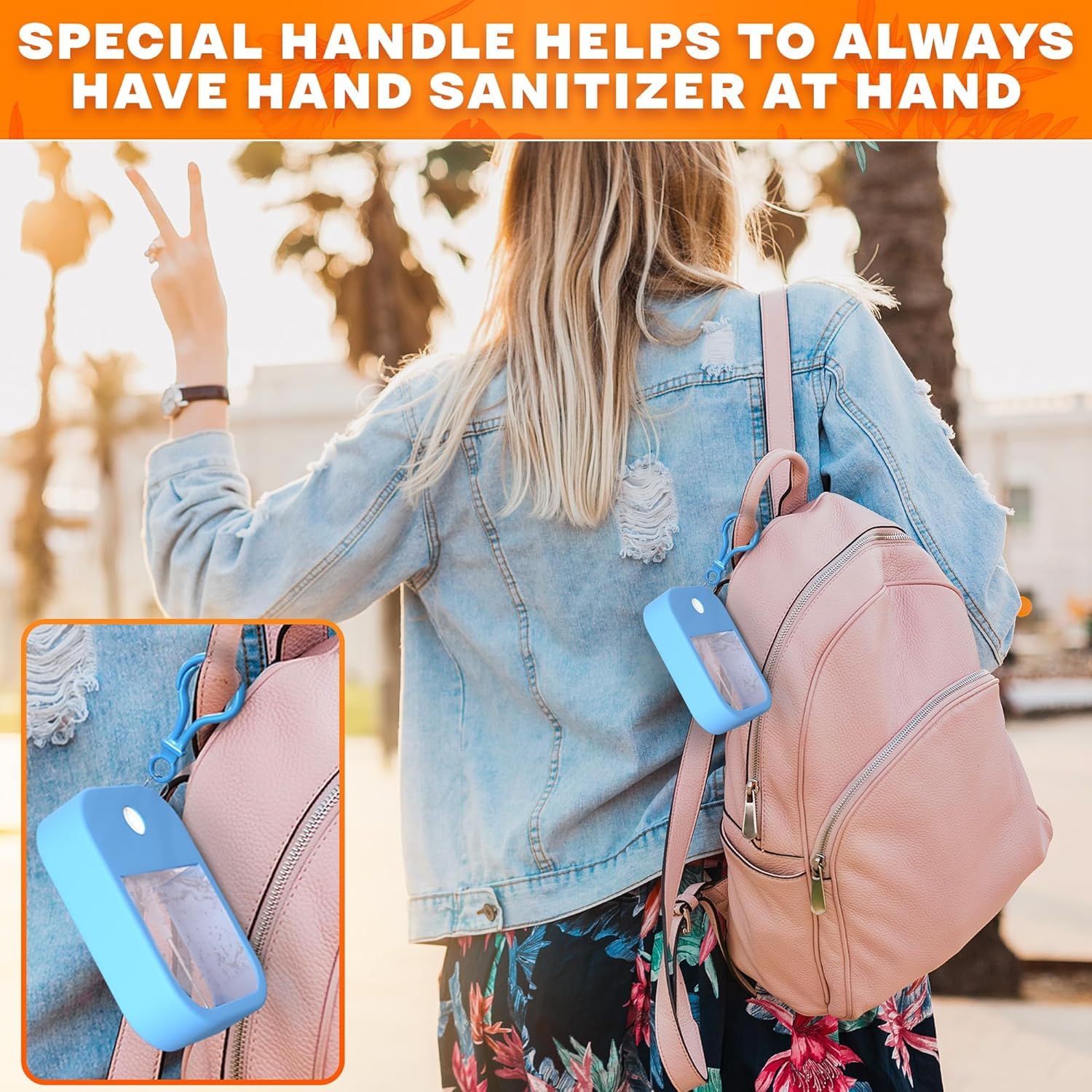 Cheekee 50ml Refillable Travel Spray Bottles - Ultra Thin Portable Design - 2 Pack Multi Color for Toiletries, Hand Sanitizer, Perfume & Essential Oils - Perfect for Airplane Carry-On, Gym Bag & Daily Skincare Routine