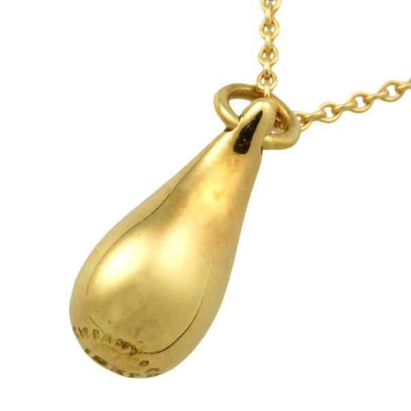 18K Gold Teardrop Pendant Necklace - Elegant Dainty Jewelry for Women - Perfect for Weddings, Anniversaries & Special Occasions