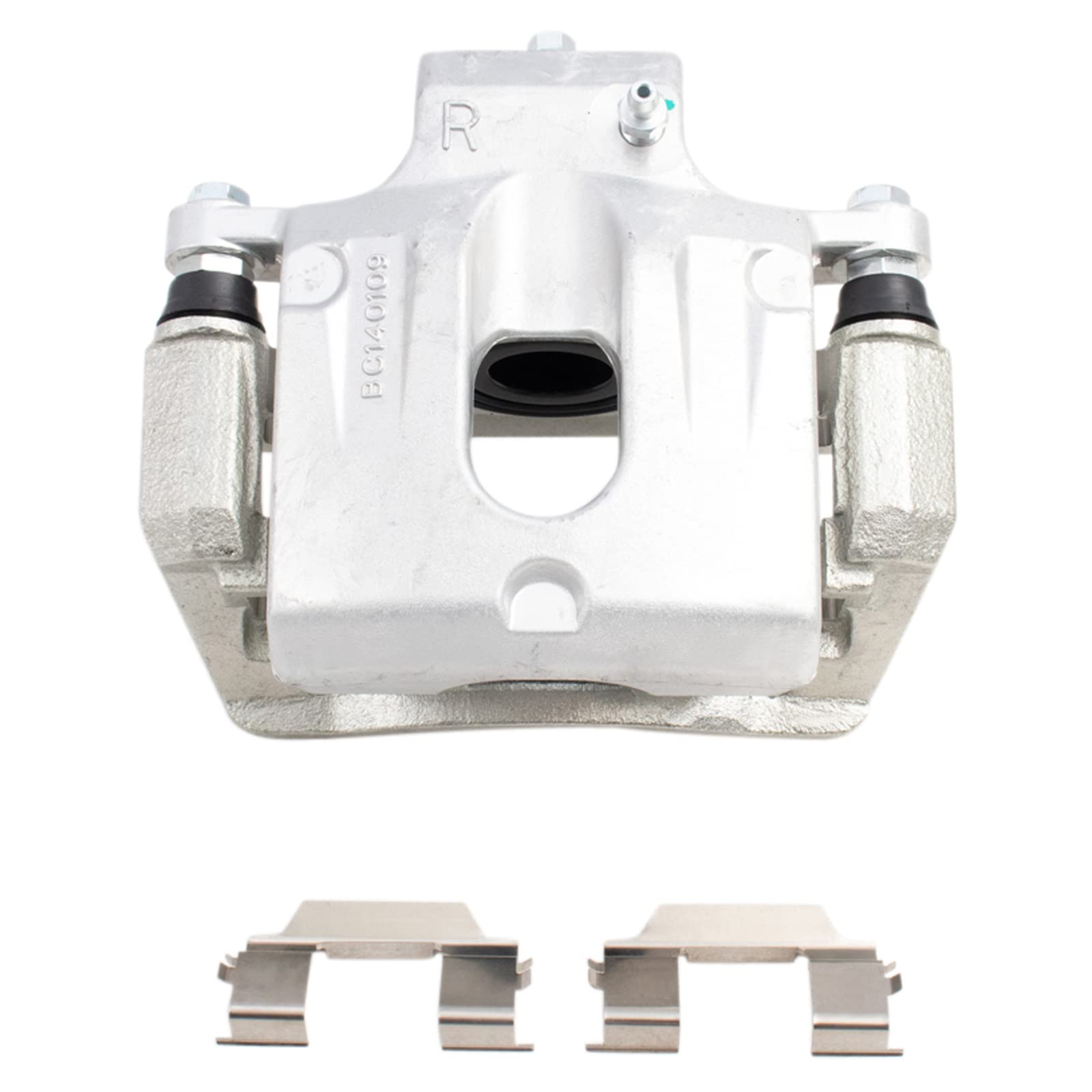 TRQ Ceramic Brake Pads & Performance Rotor Caliper Kit for Chevy Silverado 1500 2500 3500 - High Heat Resistance, Low Noise - Perfect for Towing, Off-Roading & Heavy-Duty Driving
