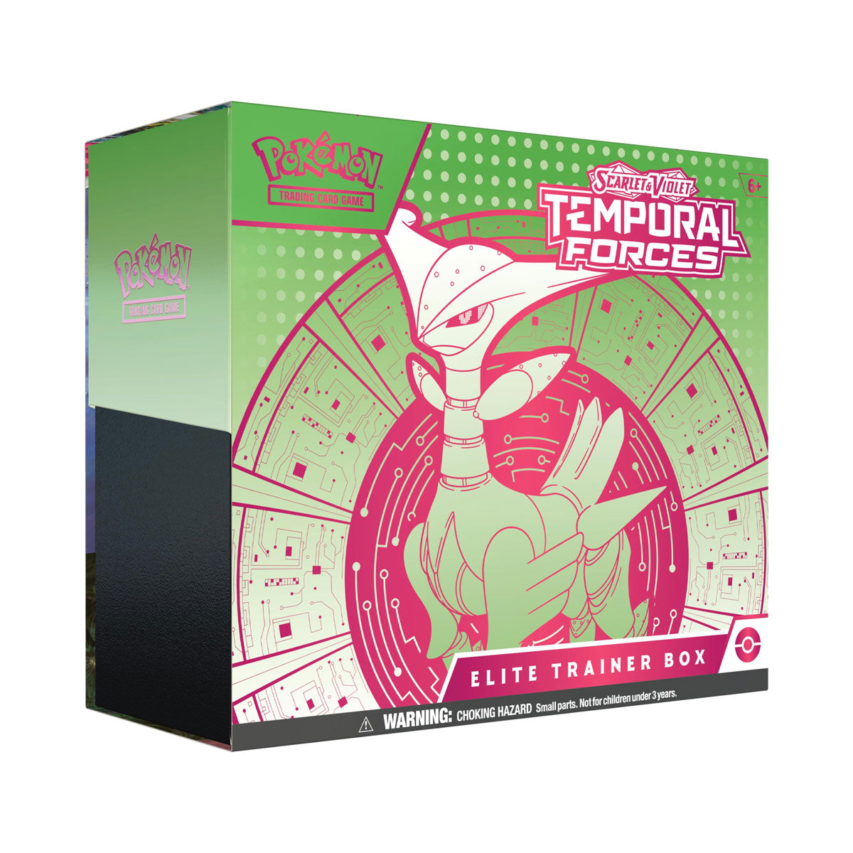 Pokemon Scarlet & Violet Temporal Forces Elite Trainer Box (ETB) - Premium Collectible Card Set for Trading & Battling - Perfect for Pokemon TCG Players & Fans