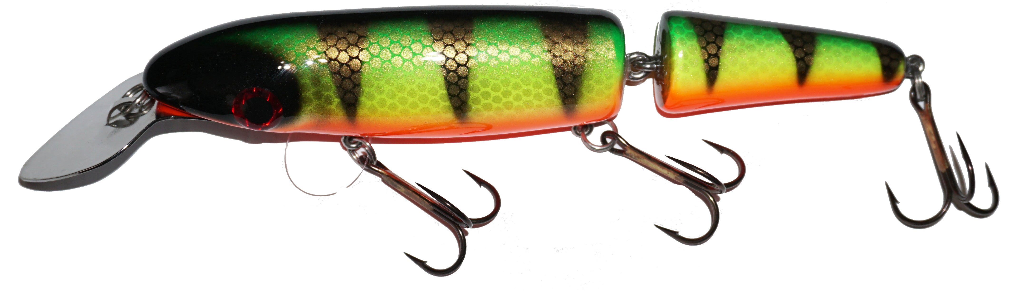 Big Fork Reef Digger Crankbait Jointed Fishing Lure - Saltwater Bass Fishing Bait for Offshore & Inshore Angling