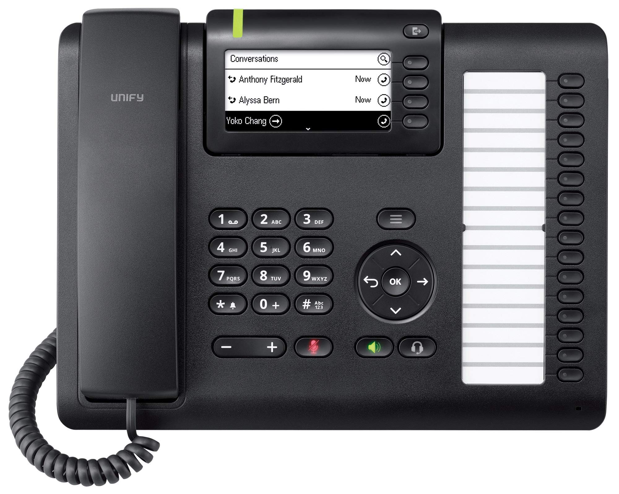OpenScape CP400 Business Desk Phone (L30250-F600-C427) - Reliable Office Communication Solution for Call Centers & Professional Workspaces