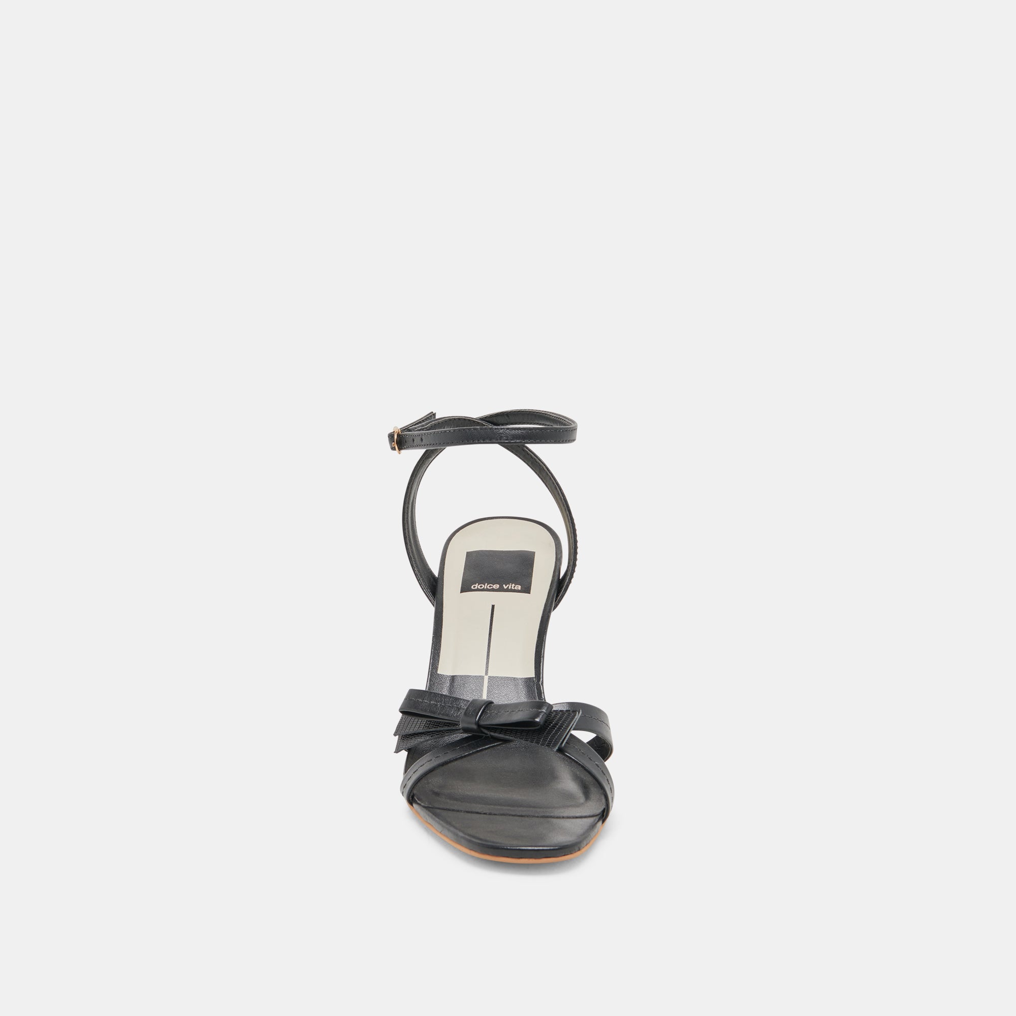 GALOR Women's Black Leather High Heels - Stylish & Comfortable Dress Shoes for Party, Wedding & Evening Events