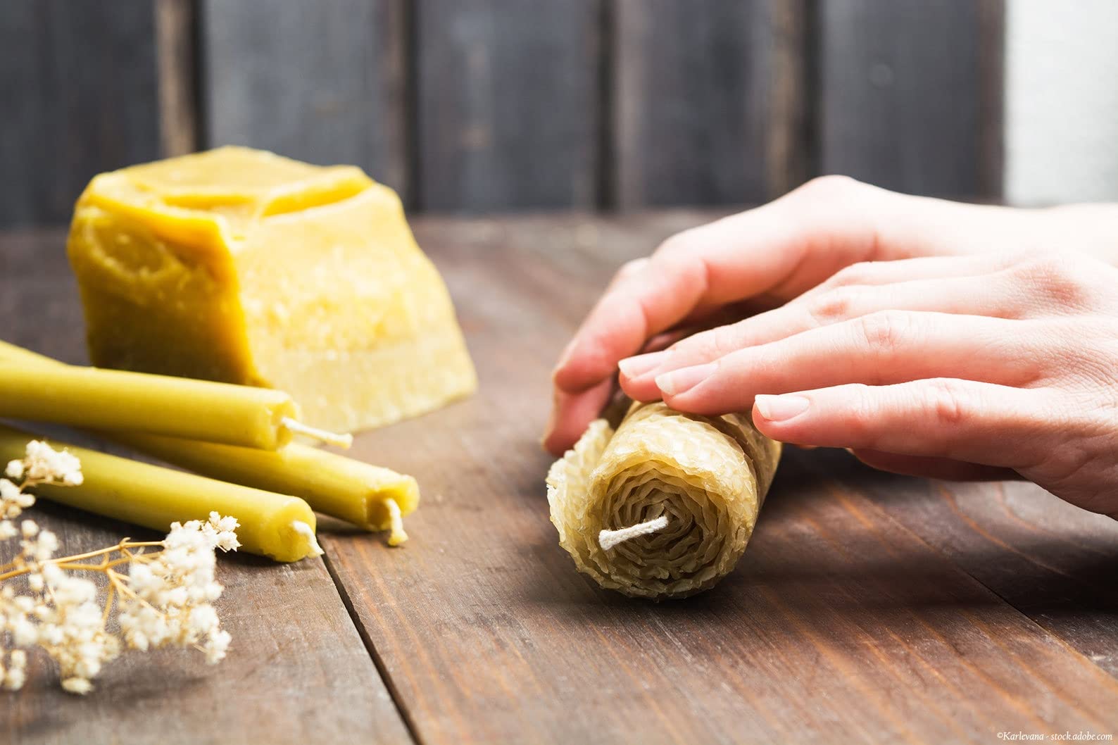 100% Natural Beeswax Mystery Candle Gift Box - Handmade in USA, Large Assortment of Surprise Candles for Home Decor, Aromatherapy, Relaxation & Self-Care Gifts