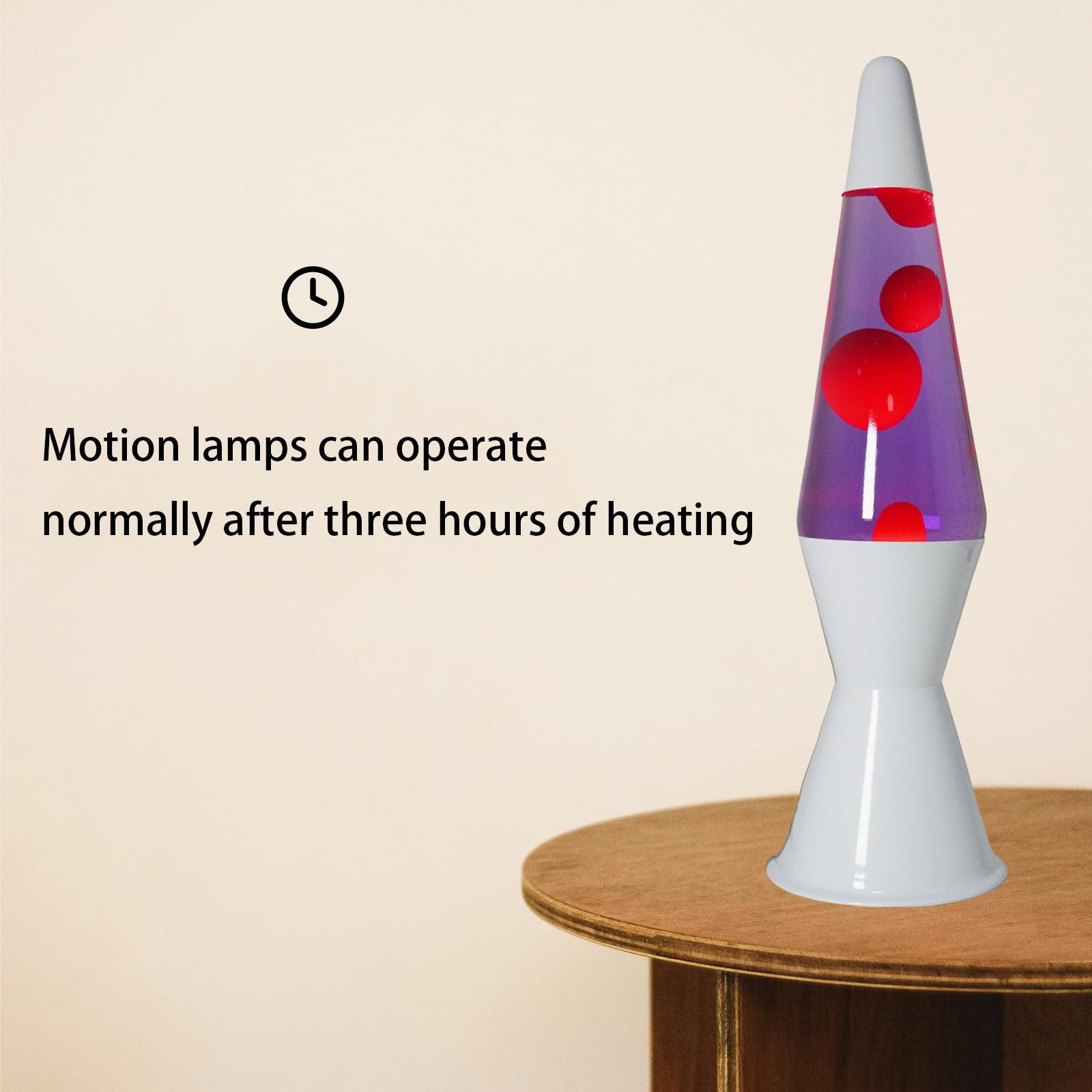 16IN Purple Liquid Motion Lamp with Red Wax - Magma Lava Night Light for Home Decor, Bedroom, Office, Camping | Relaxing Mood Lighting Gift for Adults, Teens, Boys & Girls