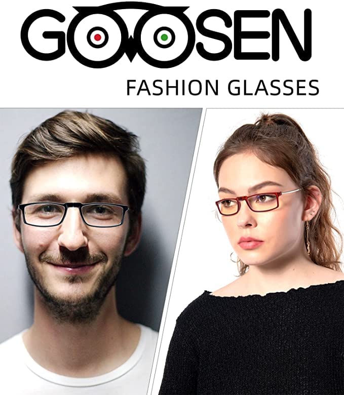 Stylish Reading Glasses for Women & Men - Compact Folding Keychain Readers with Clear Blue Light Blocking Lenses & Spring Hinge | Perfect for Reading, Computer Use, and Travel Accessories