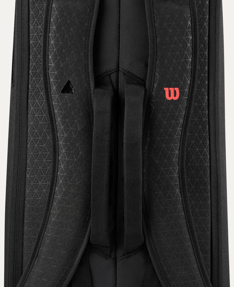 Wilson Clash V3 Super Tour 6 Pack Tennis Bag - Premium Tennis Equipment for Men & Women - Perfect for Tournaments, Training & Travel