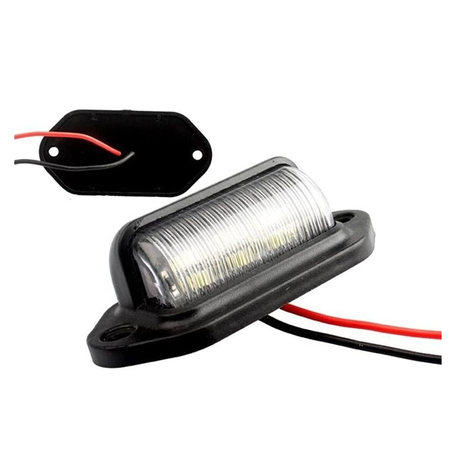 2Pcs 12V LED License Plate Light Bulb - Waterproof Car Number Plate Lamp for Trucks, Trailers, Vans, SUVs & Caravans | Durable Exterior Lighting for Night Driving & Vehicle Safety