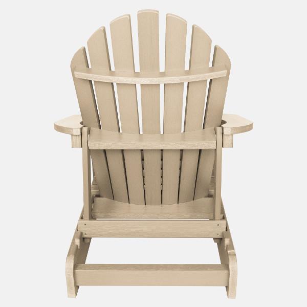 Hamilton Outdoor Folding & Reclining Adirondack Chair - Portable Patio Lounge Chair for Backyard, Poolside & Beach - Weather-Resistant Comfort for Relaxing Outdoors