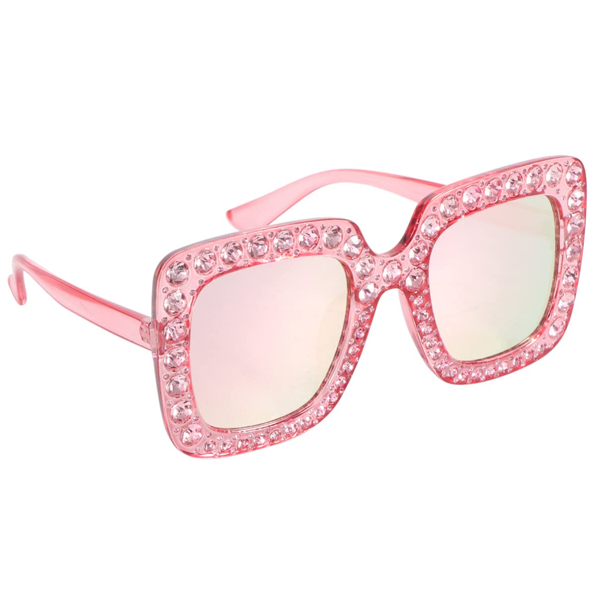 PRETYZOOM Retro Square Sunglasses UV Protection for Women - Beach & Party
