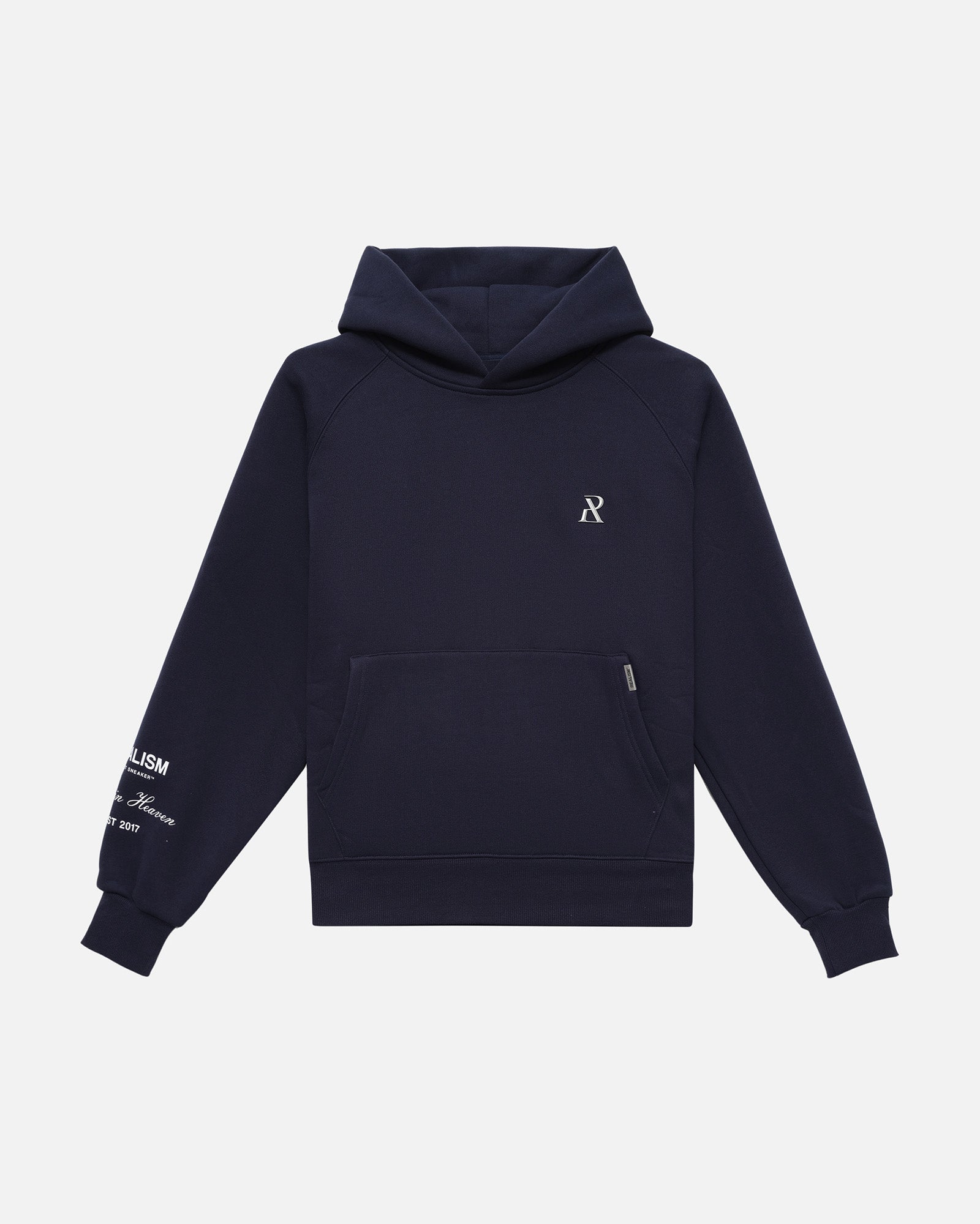 SSS Realism Radiant Hoodie - Royal Navy Blue Pullover for Men & Women | Cozy Fleece Sweatshirt for Casual Wear, Gym, and Outdoor Activities