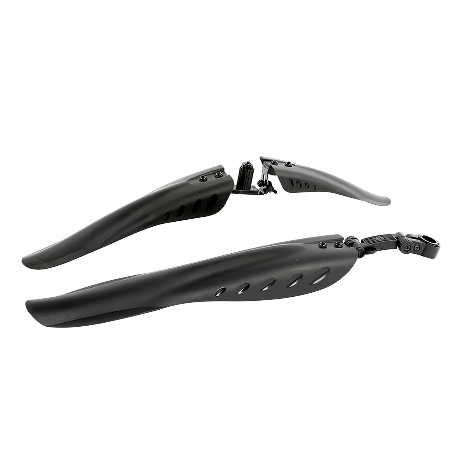 MTB Bike Mudguard Set - TPE Widened & Lengthened Quick Release Fender for 26 27.5 29 Inch Mountain Bikes & E-Bikes | Waterproof Mud Wing Protector (Pink) - Perfect for Trail Riding, Commuting & Wet Weather Cycling