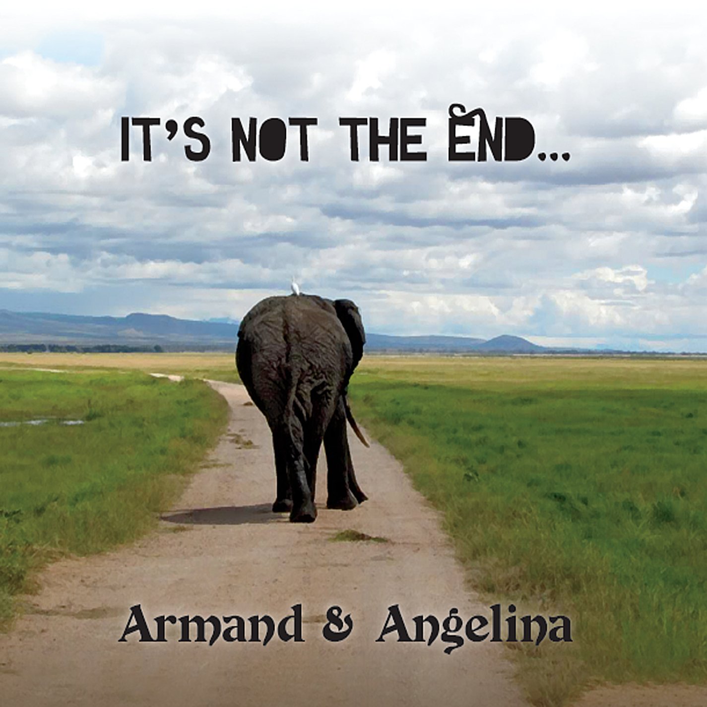 It's Not the End - Motivational Inspirational Wall Art Print for Home & Office Decor | Positive Quote Poster for Living Room, Bedroom or Workspace