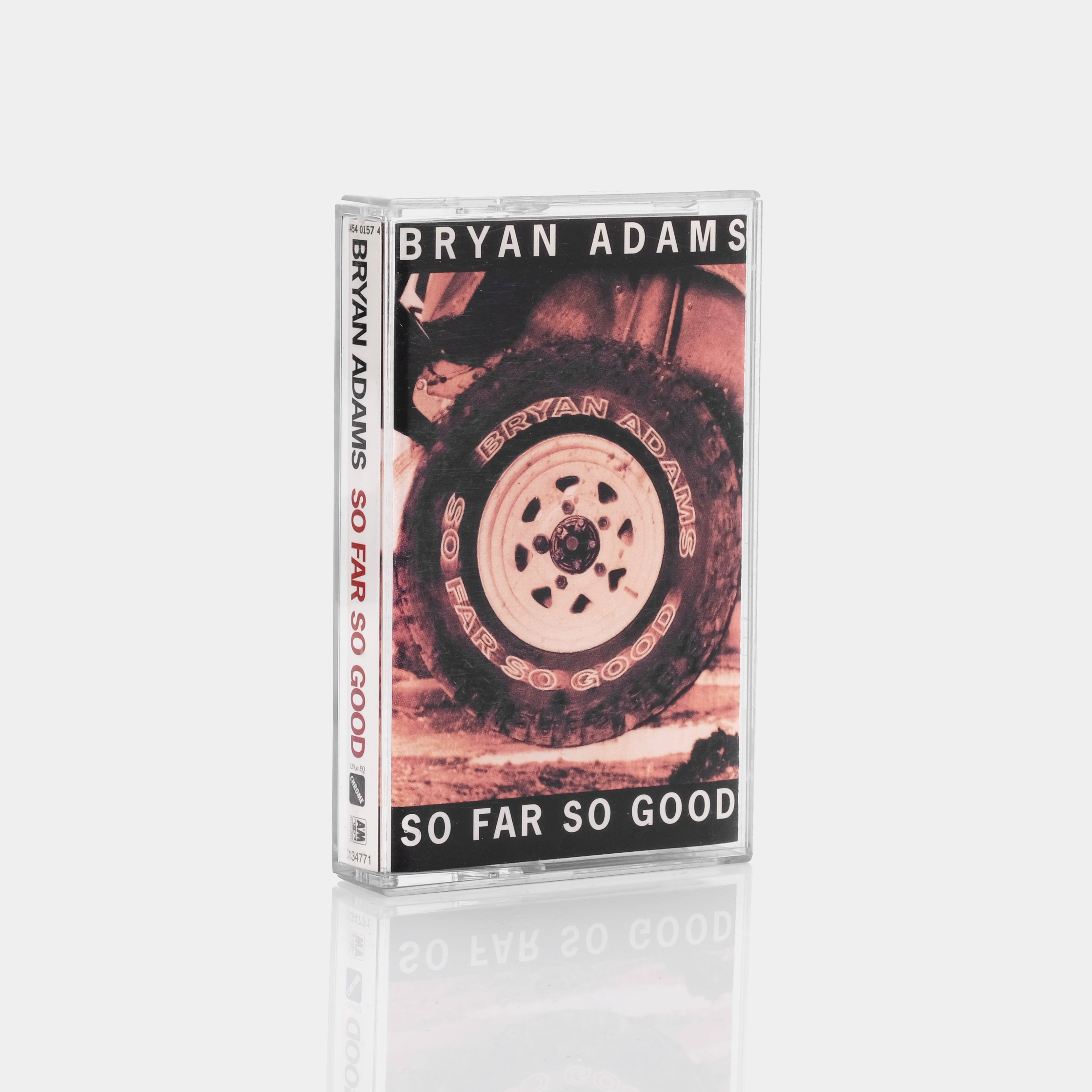 Bryan Adams So Far So Good Cassette Tape - Vintage Music Album for Collectors & 90s Fans - Perfect for Home Listening, Car Stereo & Retro Music Collections