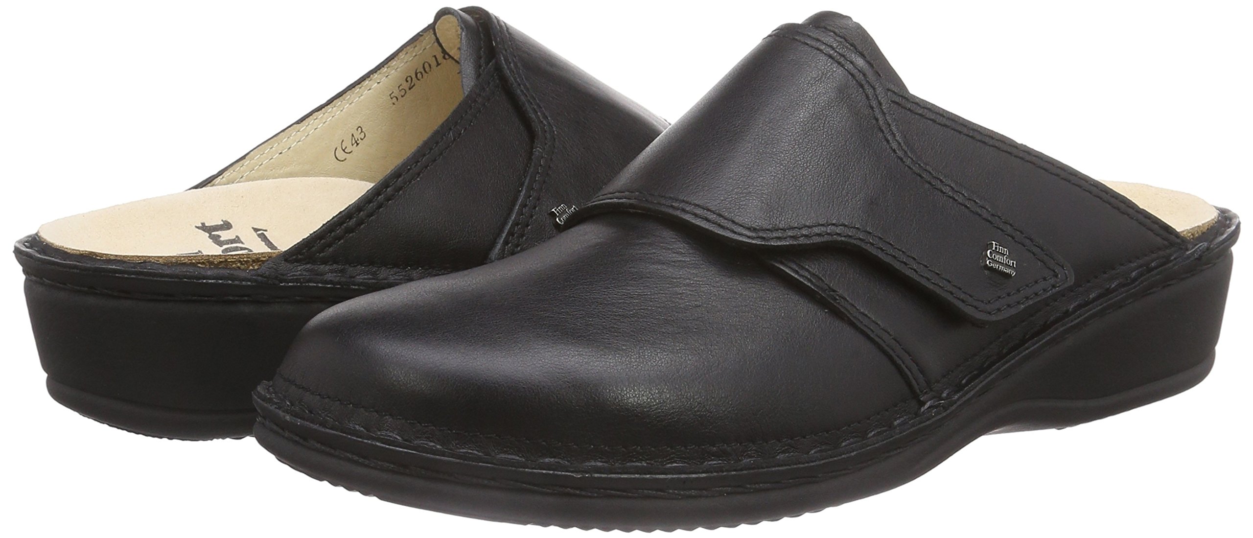 Finn Comfort Women's Clogs - Comfortable & Supportive Slip-On Shoes for Nurses, Teachers & Healthcare Workers - Perfect for All-Day Wear at Work or Home