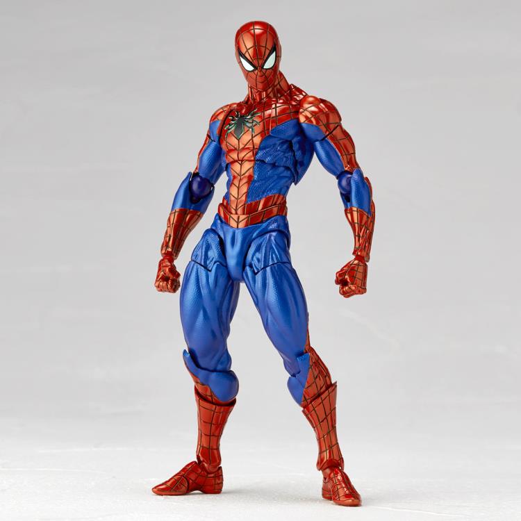 Amazing Yamaguchi Revoltech Spider-Man 2.0 Action Figure NR003 - Highly Articulated Collectible for Marvel Fans & Display