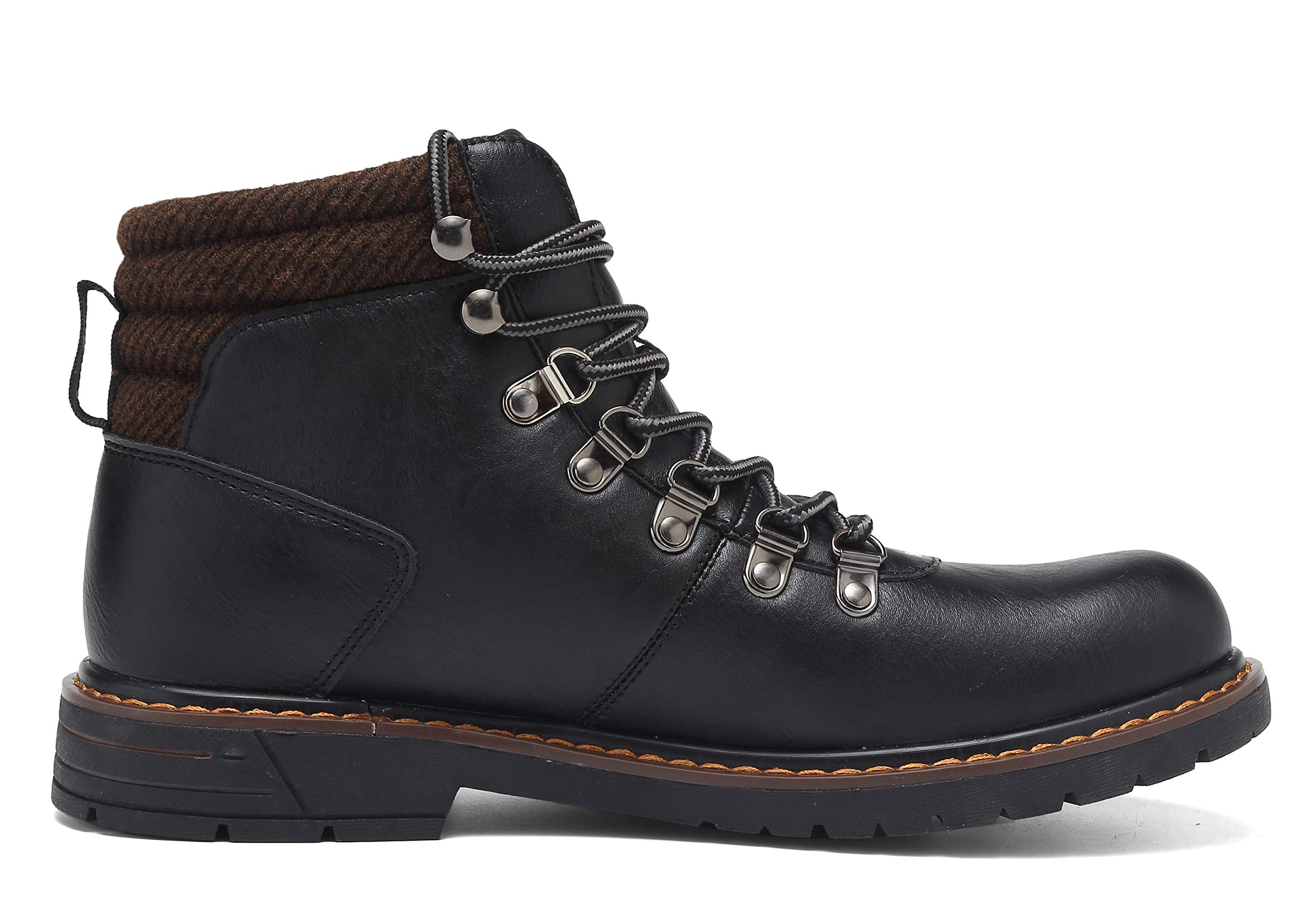 Men's Waterproof Winter Snow Boots - Insulated Hiking Boots for Cold Weather & Outdoor Adventures - Perfect for Snow, Hiking & Casual Wear