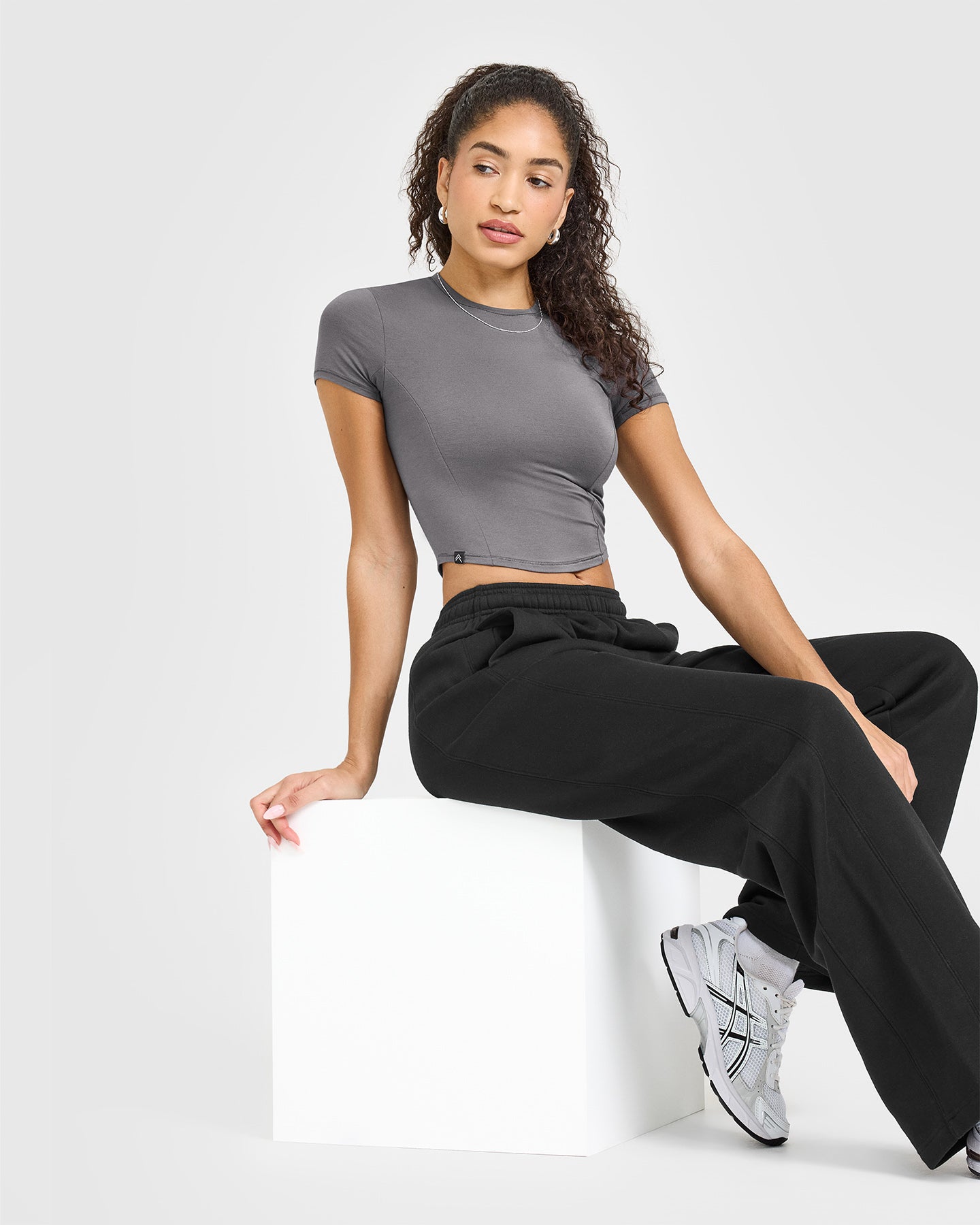 Mellow™ Soft Mid Short Sleeve T-Shirt for Men - Comfortable Cotton Ash Grey Tee | Casual Wear, Lounge, Everyday Outfits