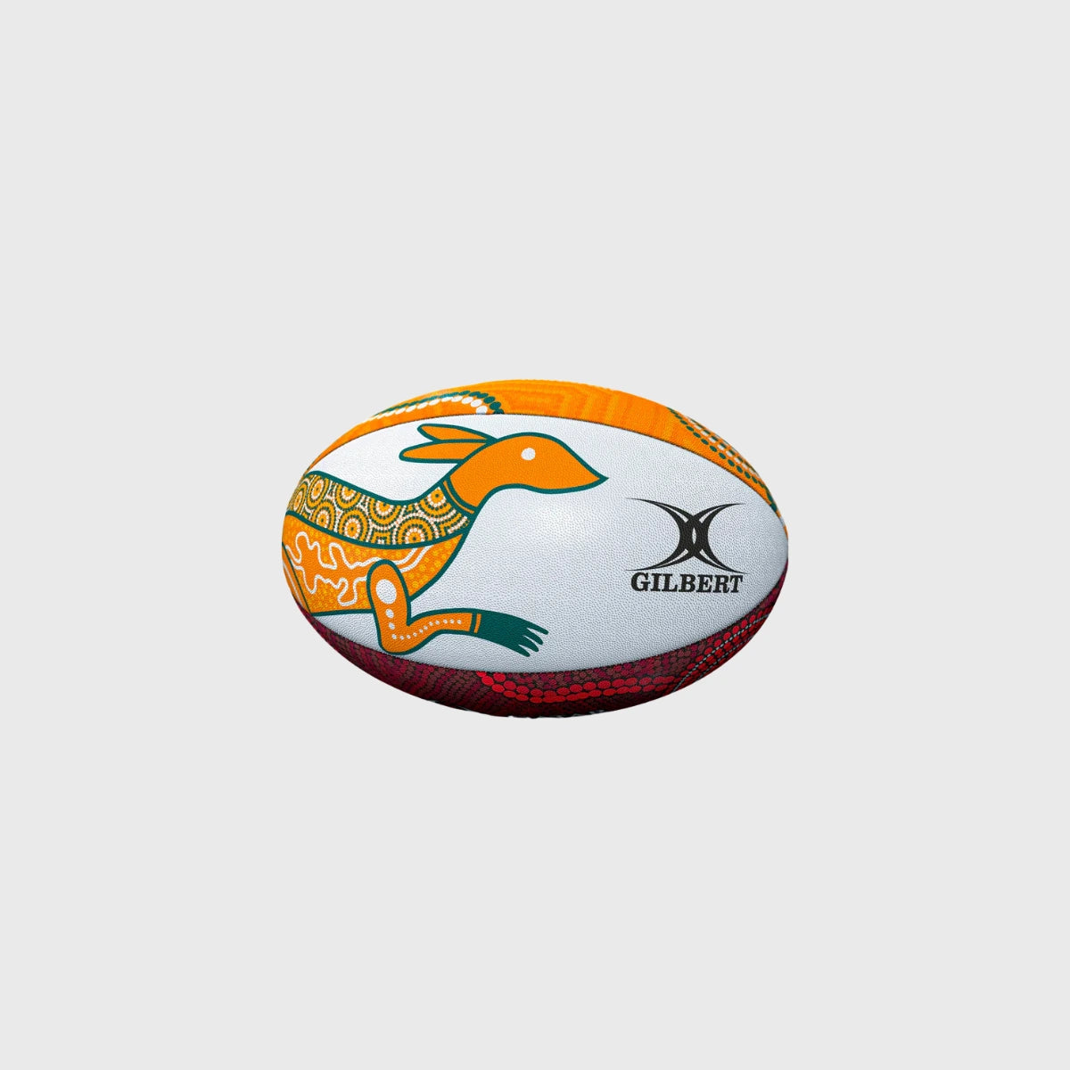 Official Gilbert British & Irish Lions 2025 Mini Rugby Ball - Collectible Souvenir & Fan Gift for Rugby Enthusiasts - Perfect for Game Day, Fan Events & Home Decor