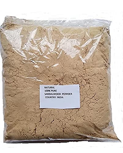 Pure Organic Sandalwood Powder for Face & Skin Whitening - 100g | Natural Facial Mask, Skin Care Treatment | Perfect for DIY Spa, Ayurvedic Beauty Routines & Glowing Skin