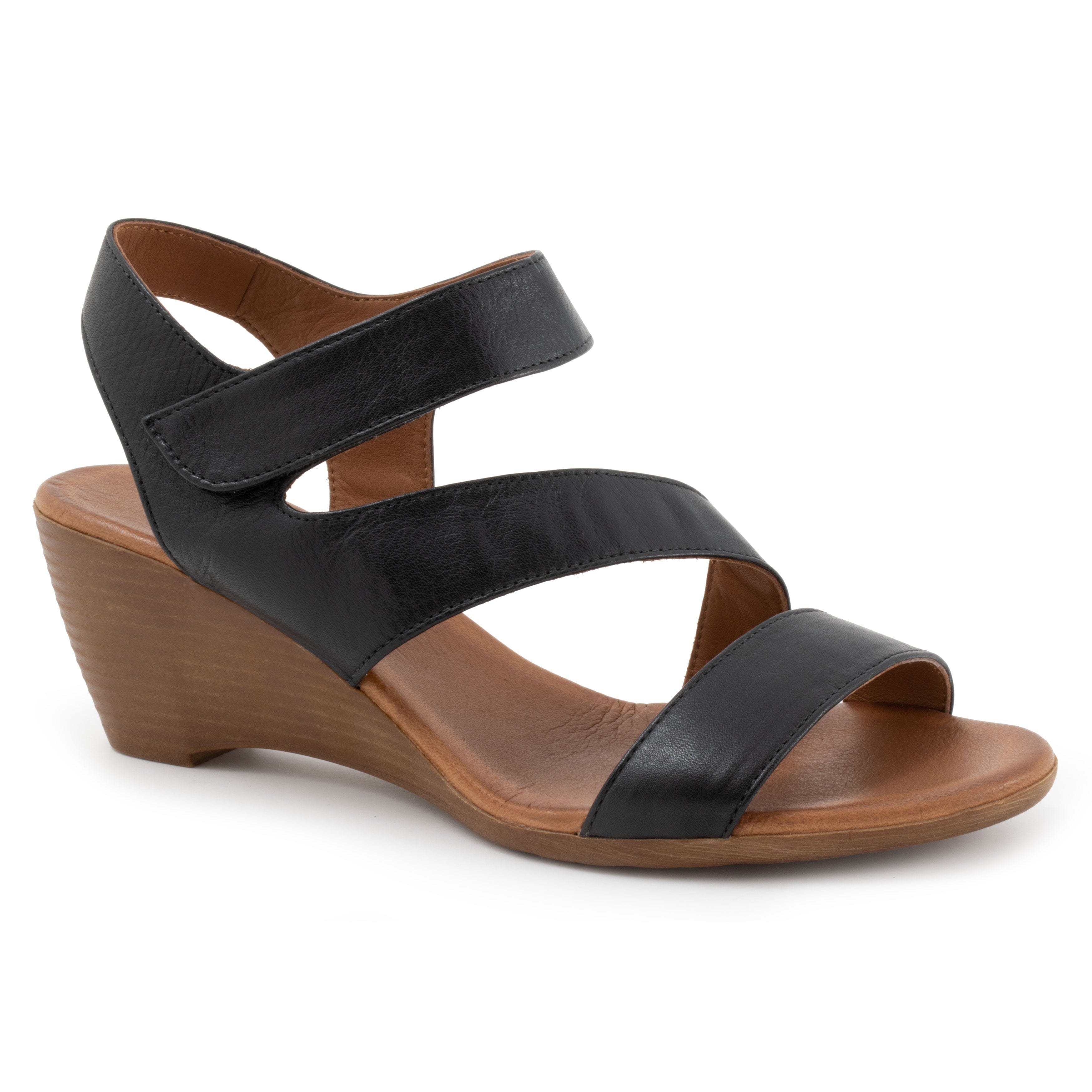 BUENO ROSE SANDAL - Women's Comfortable Summer Slide Sandals with Floral Design | Perfect for Beach, Pool, Vacation and Casual Outfits