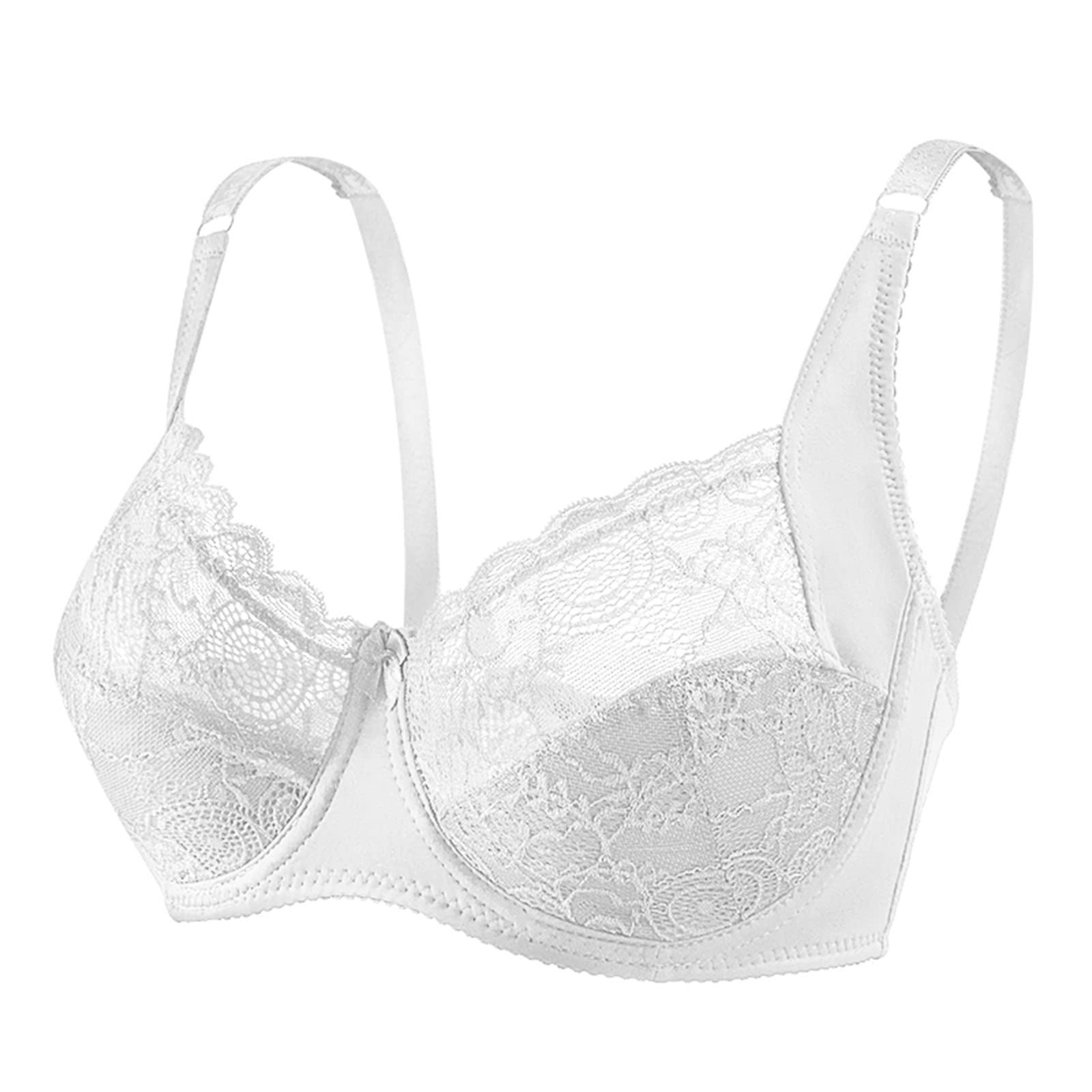 Plus Size Push Up Bras for Women - Full Coverage Sheer Lace Underwire Bra with Adjustable Straps | Breathable & Comfortable | Perfect for Everyday Wear, Date Nights & Special Occasions