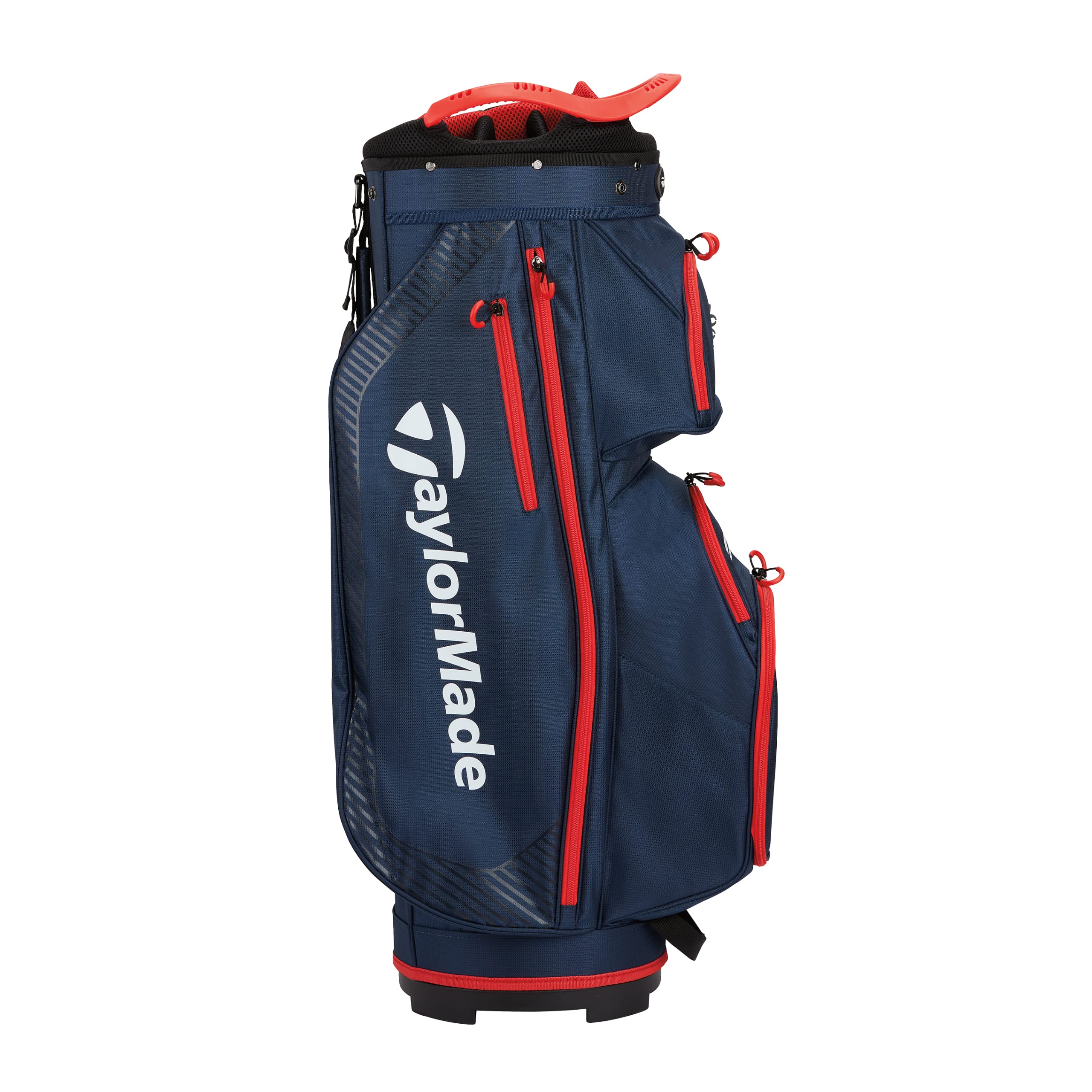 TaylorMade 2023 Pro Cart Golf Bag - Premium Stand Bag with 14-Way Divider, Cooler Pocket & Waterproof Cover - Ideal for Golf Tournaments & Driving Range Practice