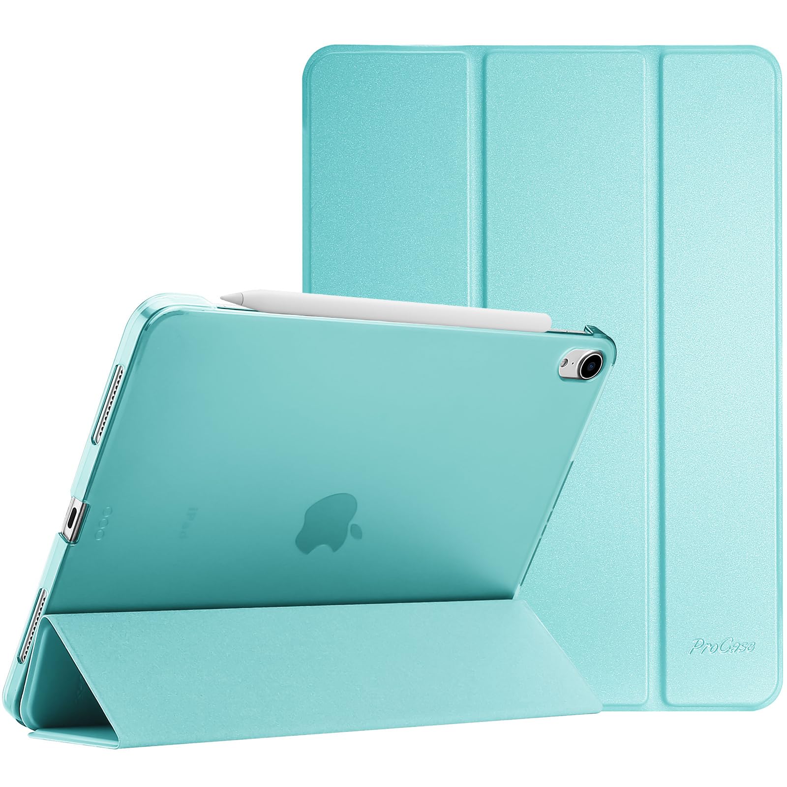 ProCase iPad Air 11-inch M3/M2 & 10.9-inch 5th/4th Gen Smart Protective Case - Shockproof Cover for iPad Air 2020-2025 (Airblue) - Perfect for Work, Travel & School Use