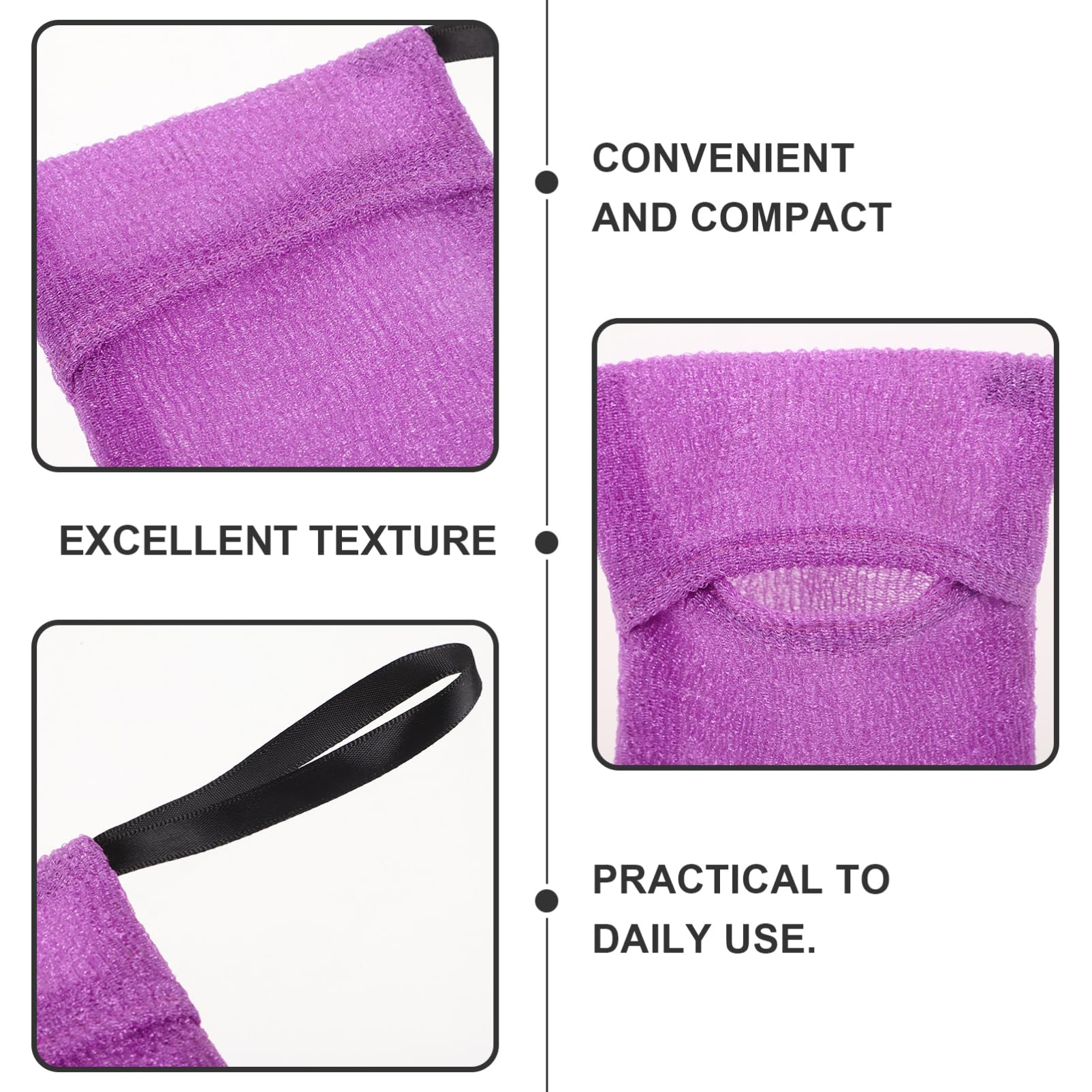 Portable Soft Fleece Soap Holder Bag with Drawstring - Mini Travel Toiletries Organizer for Bar Soap, Bath Accessories & Travel Bottles - Ideal for Camping, Gym & Vacation (Purple, Nylon)