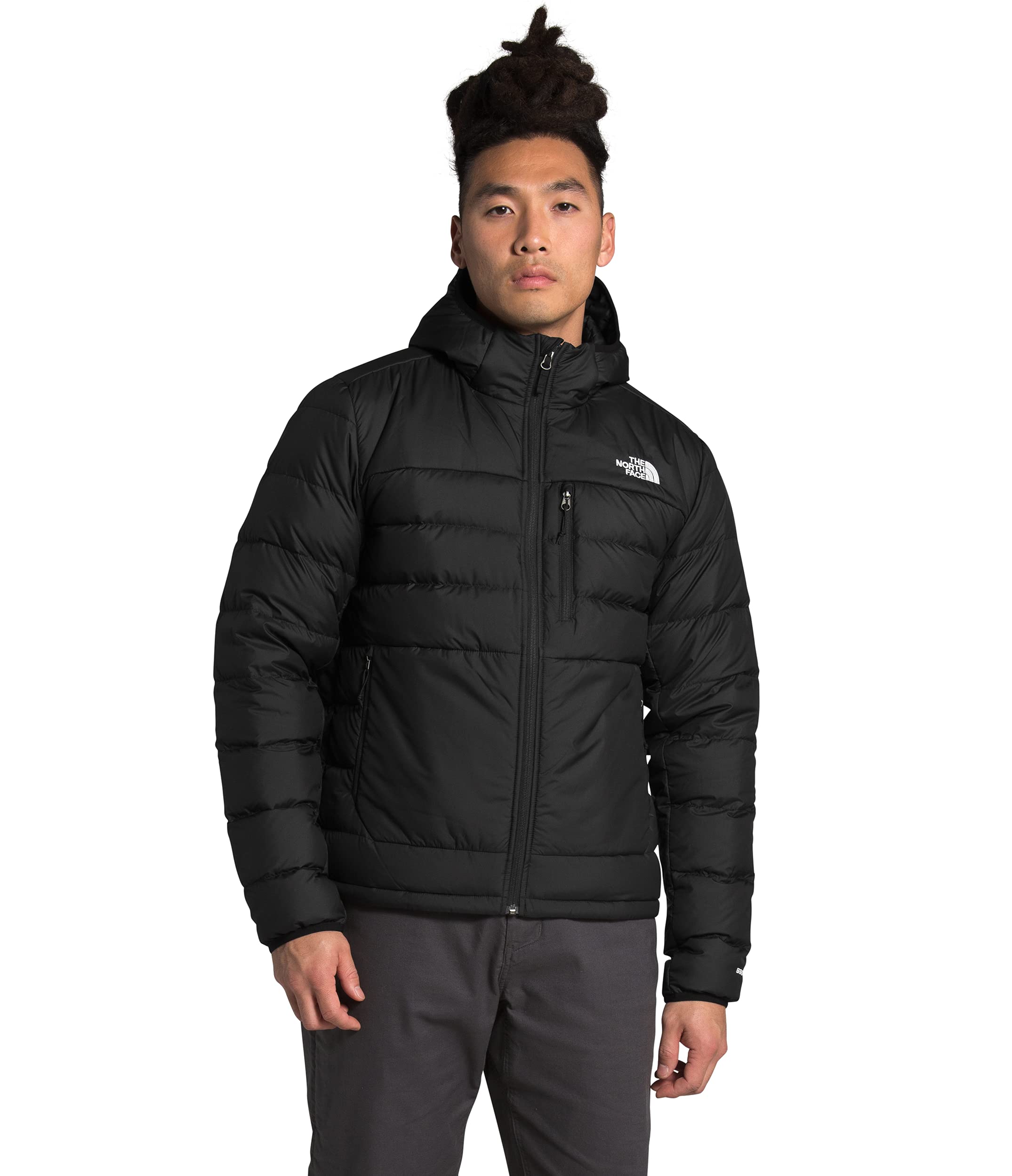 The North Face Men's Aconcagua Insulated Hooded Jacket - Waterproof Winter Coat for Hiking, Camping & Outdoor Adventures
