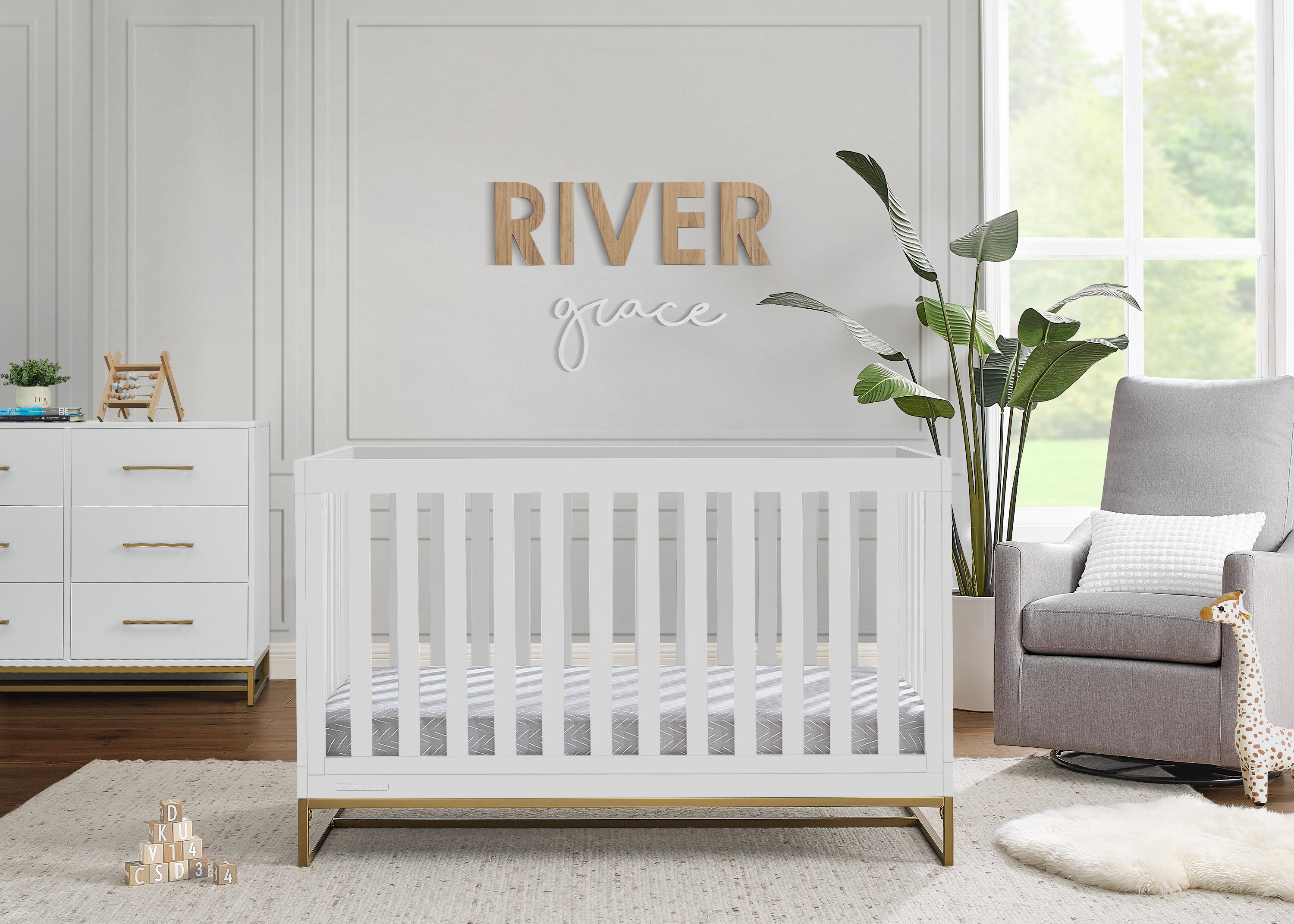 Elegant Jade 6-Drawer Dresser with Interlocking Drawers - Perfect for Bedroom, Nursery, or Dorm Organization & Storage