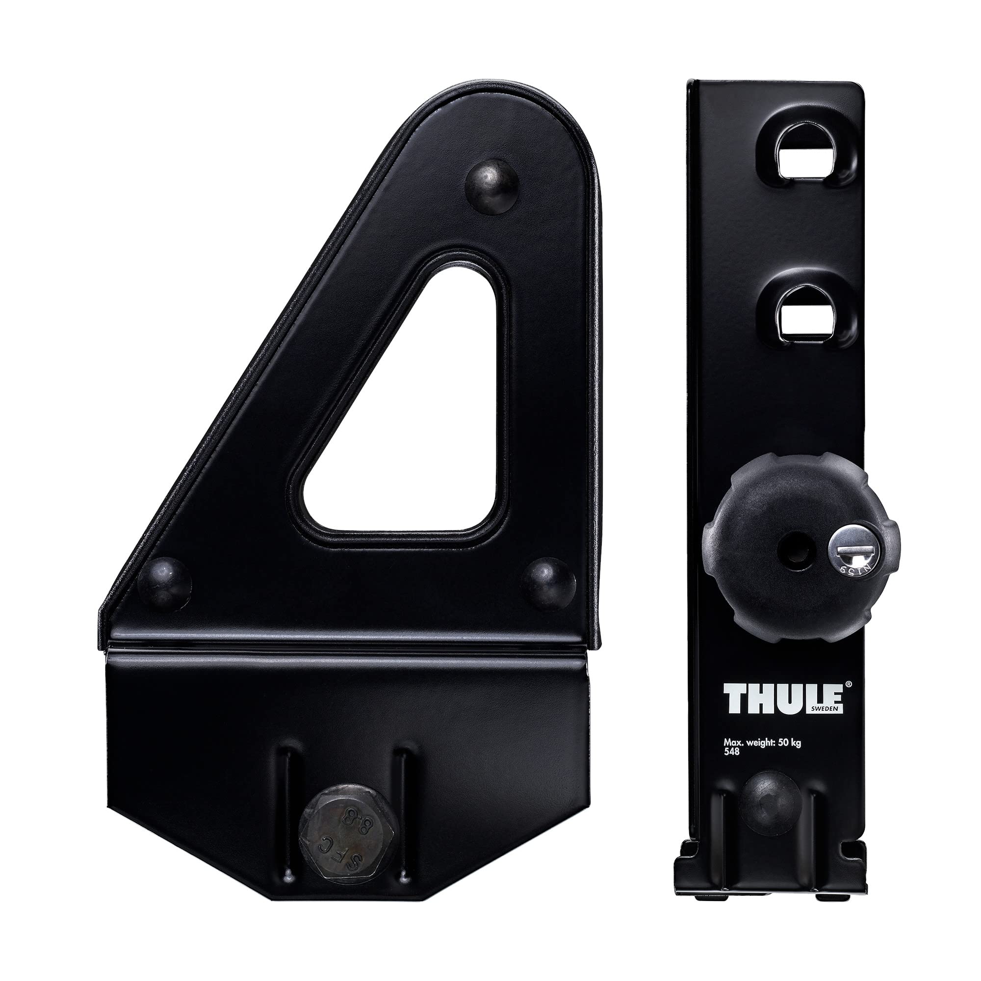 Thule 548000 Ladder Carrier - Heavy Duty Roof Rack Accessories for Trucks & SUVs | Secure Transport for Ladders, Pipes & Long Items | Perfect for Construction, Roofing & Outdoor Adventures