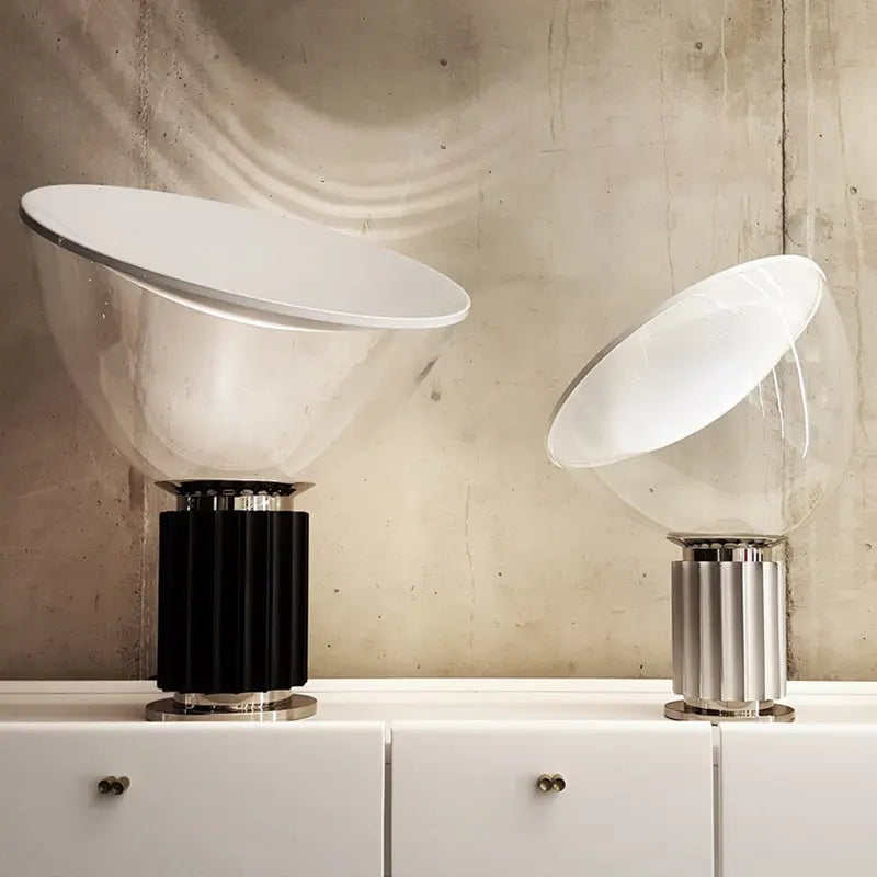 Sofis Glass Lamp Shade Table Lamp - Elegant Home Decor for Living Room, Bedroom & Office Lighting