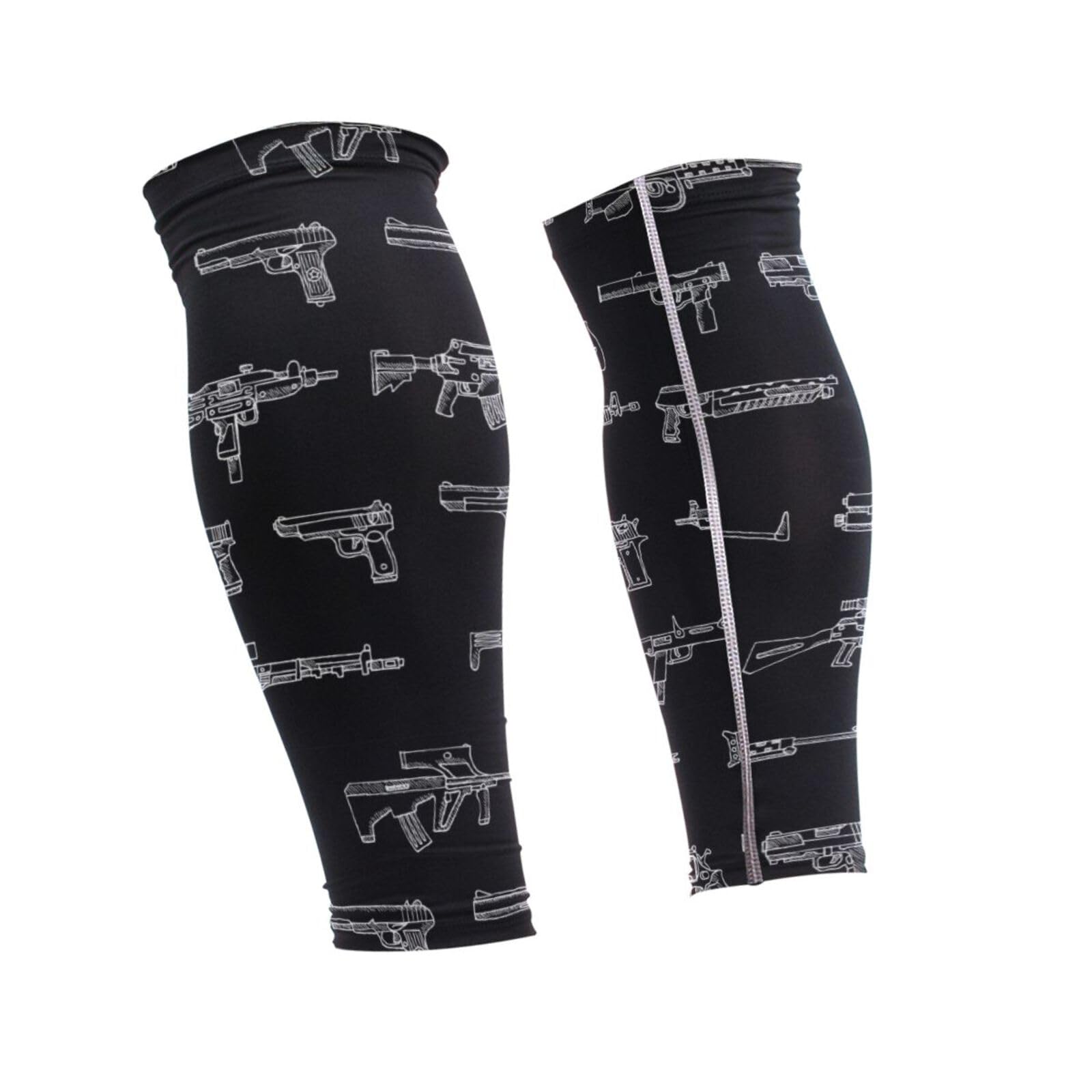Best Compression Calf Sleeves for Men & Women - Breathable Footless Compression Socks for Running, Cycling, Gym & Travel - Improve Performance & Recovery (Black, Medium) - Perfect for Athletes, Runners & Active Lifestyles