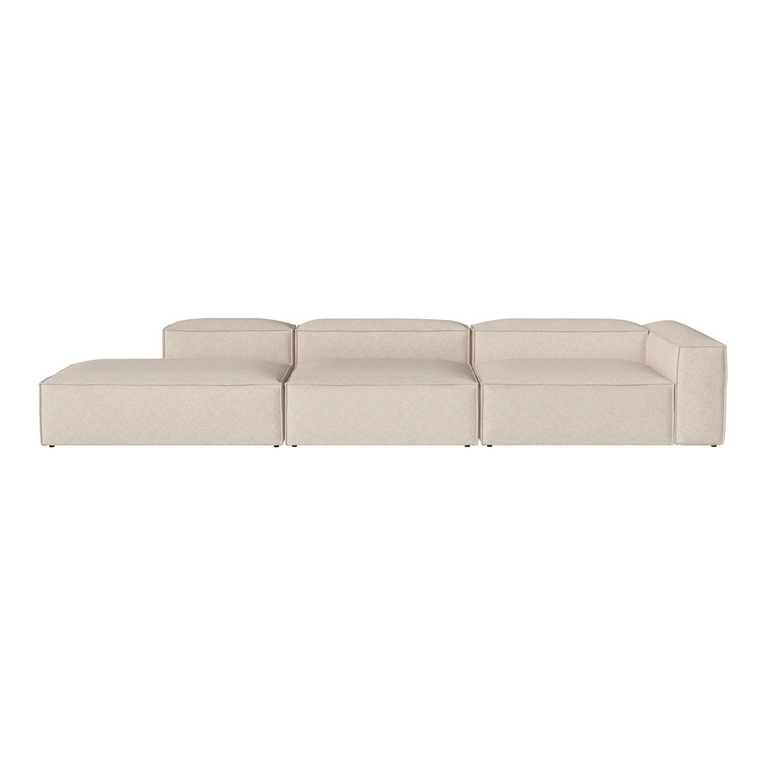 Cosima 3-Seater Sofa with Open End - Modern Living Room Furniture for Small Spaces | Perfect for Apartments, Studios & Cozy Home Decor