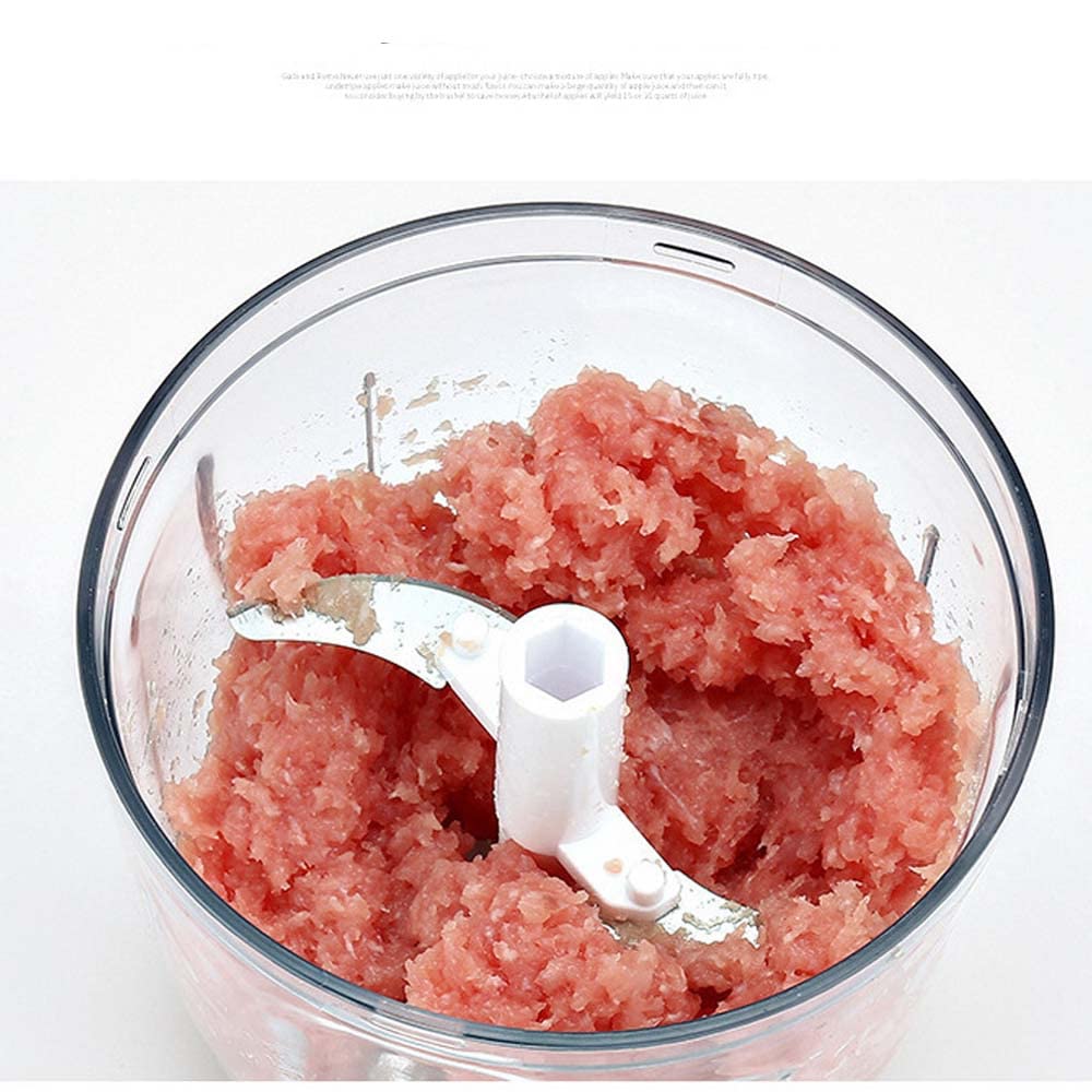 Multi-Function Manual Rotary Vegetable Cutter & Meat Grinder - Hand Pull Rope Garlic Masher for Kitchen, Home Use - Perfect for Chopping Veggies, Grinding Meat & Mincing Garlic