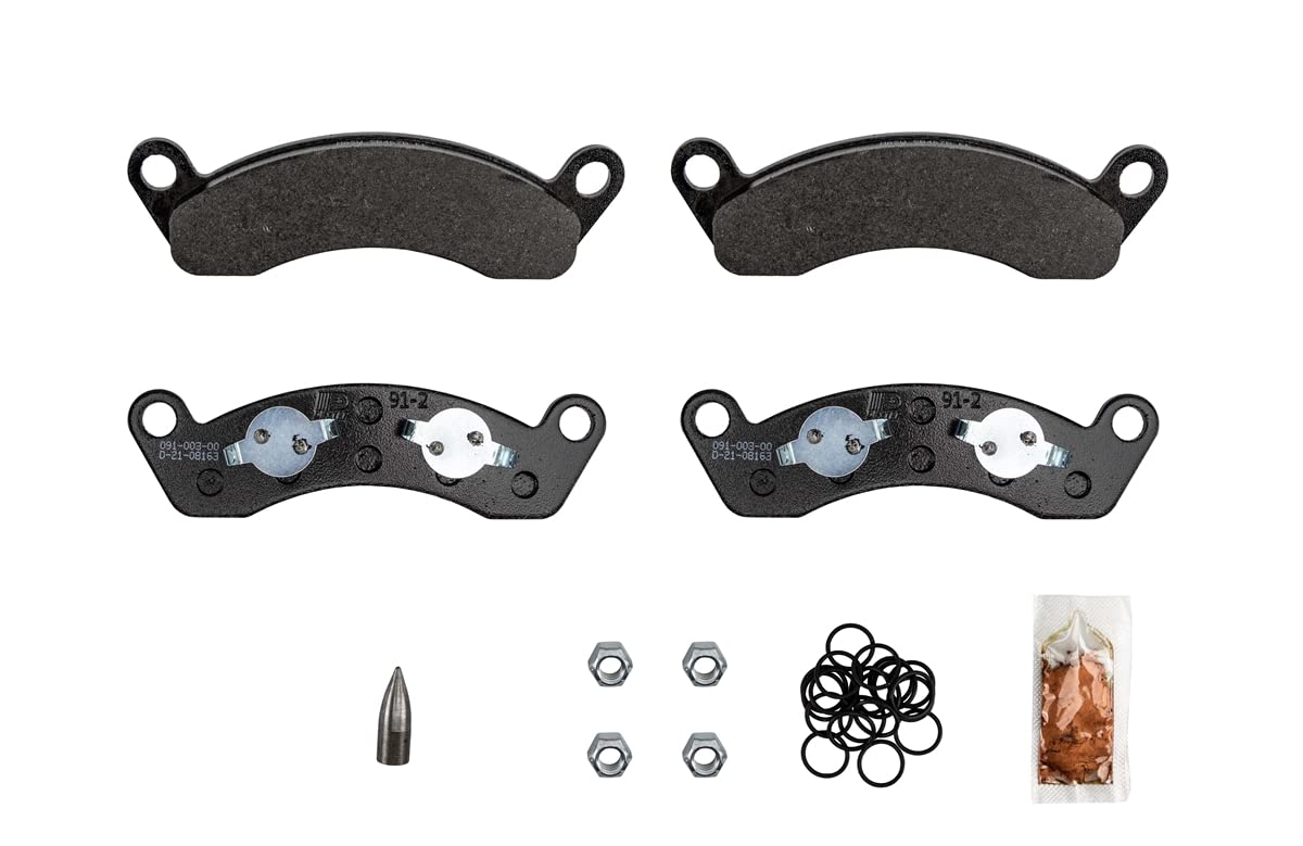 DEXTER K71-180-00 Disc Brake Pad Kit for 1 Axle - High-Performance Replacement Brake Pads for Trailers, RVs, and Boat Trailers - Perfect for Heavy-Duty Towing and Safe Stopping