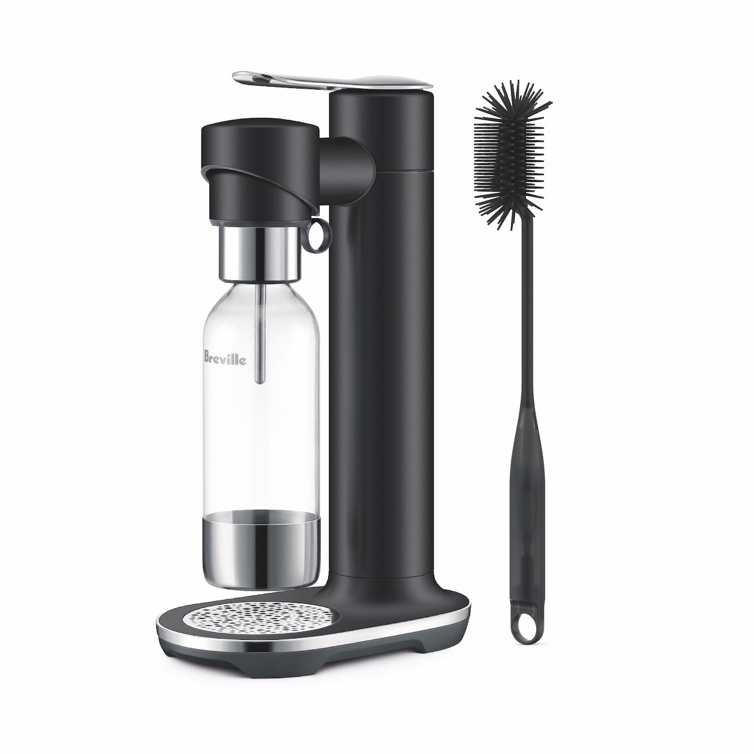 Breville the Infizz Fusion Sparkling Water Maker - Black Truffle | Premium Carbonated Drink Machine for Home & Office | Perfect for Cocktails, Mocktails & Healthy Hydration