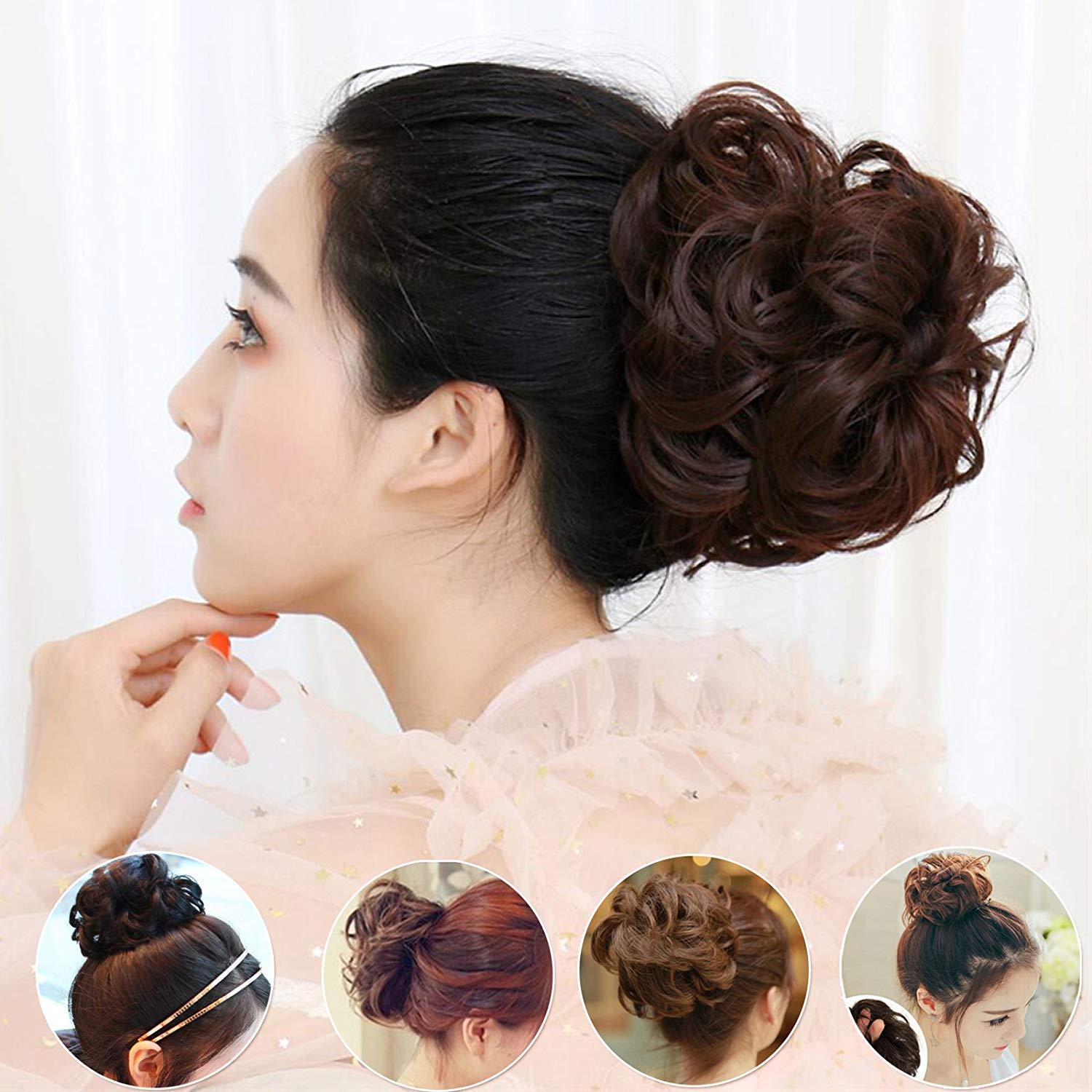 Messy Bun Hair Styling Tool for Women & Girls - Easy Hair Accessories for Ponytail & Updo Hairstyles | Perfect for Workouts, Yoga, and Everyday Wear